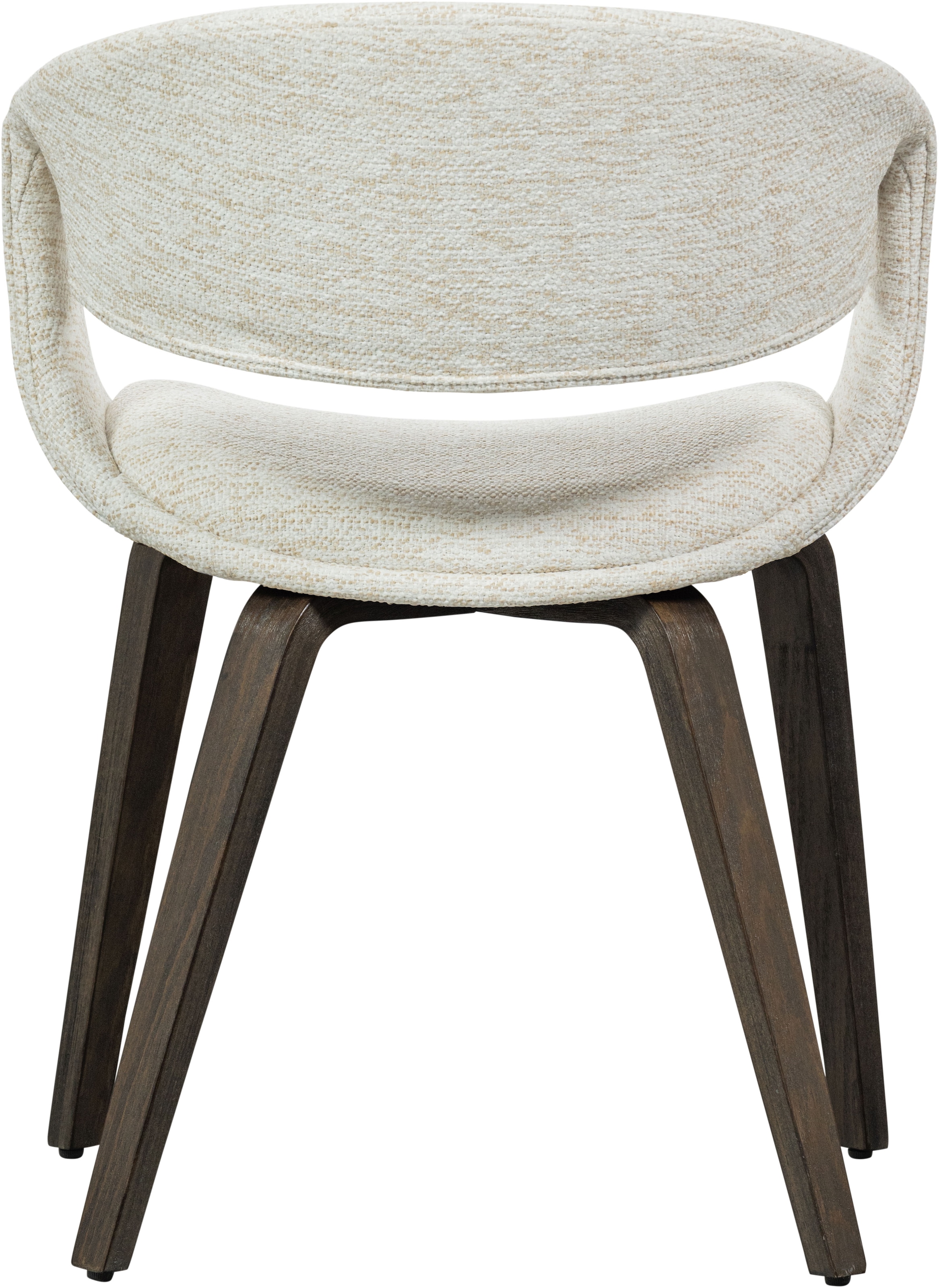 WOOOD Esszimmerstuhl »Yossi mit Gewebtem Bezug und Holzgestell B57 x T57 x H78 cm (2er-Set)« (Set) 2 Stk.Maximale Verschleißfestigkeit, Pfleiglicht, Tragkraft 136 kg