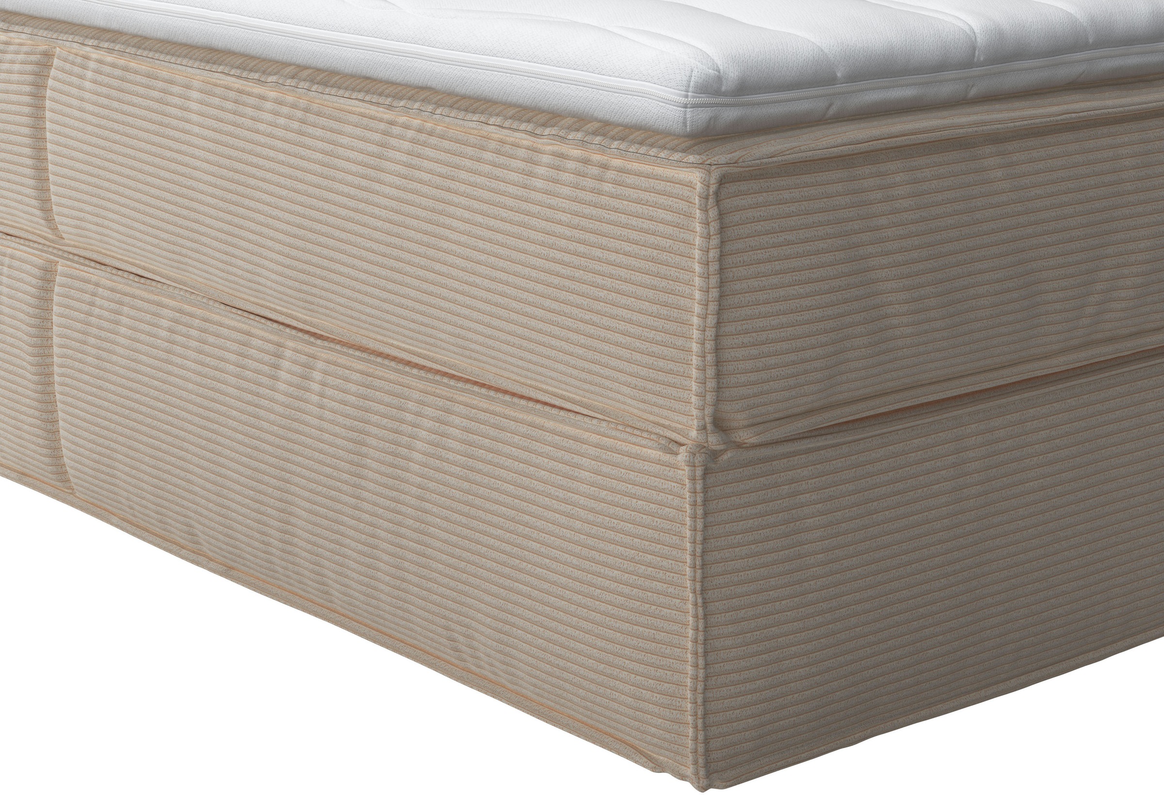 Home affaire Boxspringbett »Sacy«, Boxbett inkl. Topper, 2 Matratzen, Härtegrade H2, H3 und H4 wählbar