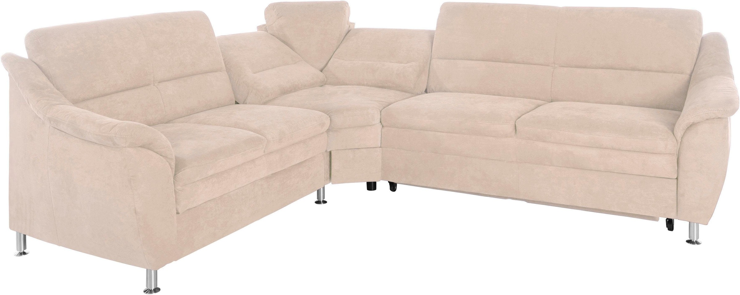 Thumbnail - Places of Style Ecksofa "Cardoso L-Form", mit Trapezecke für mehr Sitzkomfort, wahlweise auch mit Bettfunktion