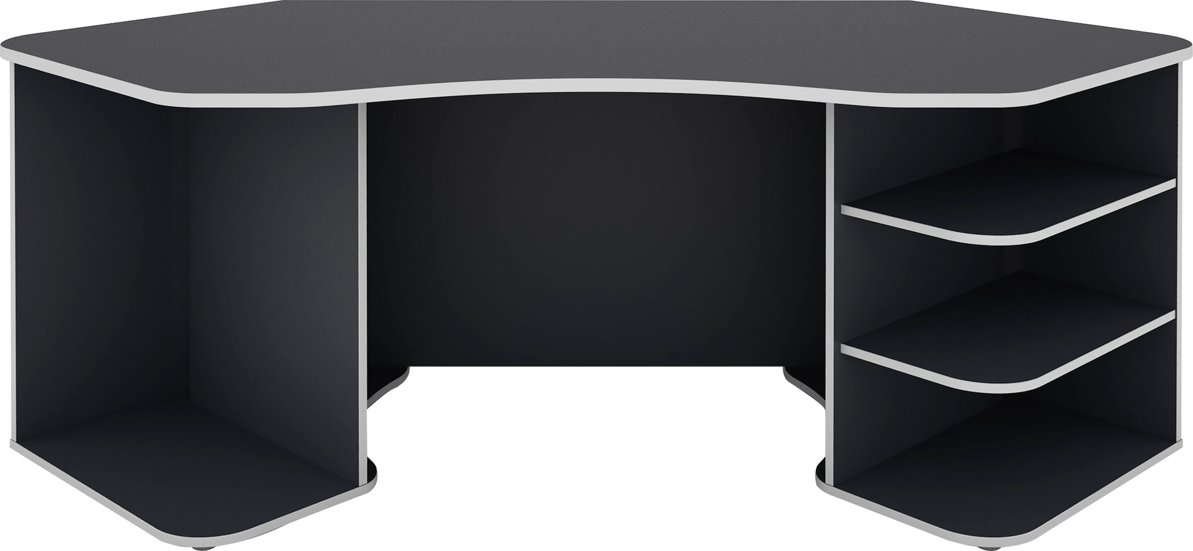 byLIVING "Thanatos" Breite 198 cm, moderner Eckschreibtisch günstig online kaufen