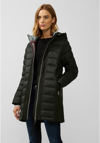 STREET ONE Softshelljacke su Kapuze in Unifarbe