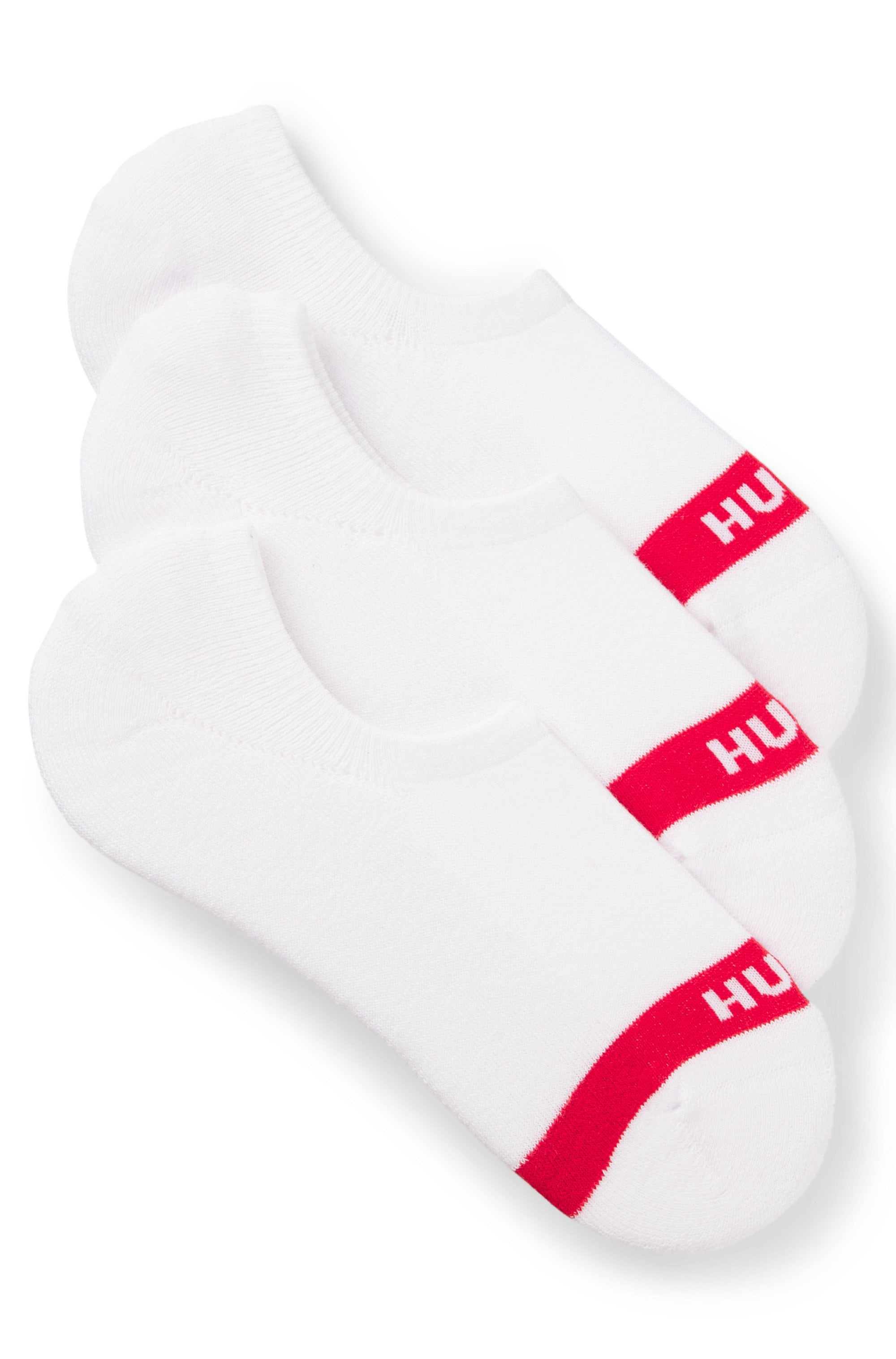 HUGO Underwear Businesssocken "3P LC PLUSH TAPE CC" Packung, 3er, 3 Stk. tlg. mit HUGO Logostickerei auf rotem Farbstreifen