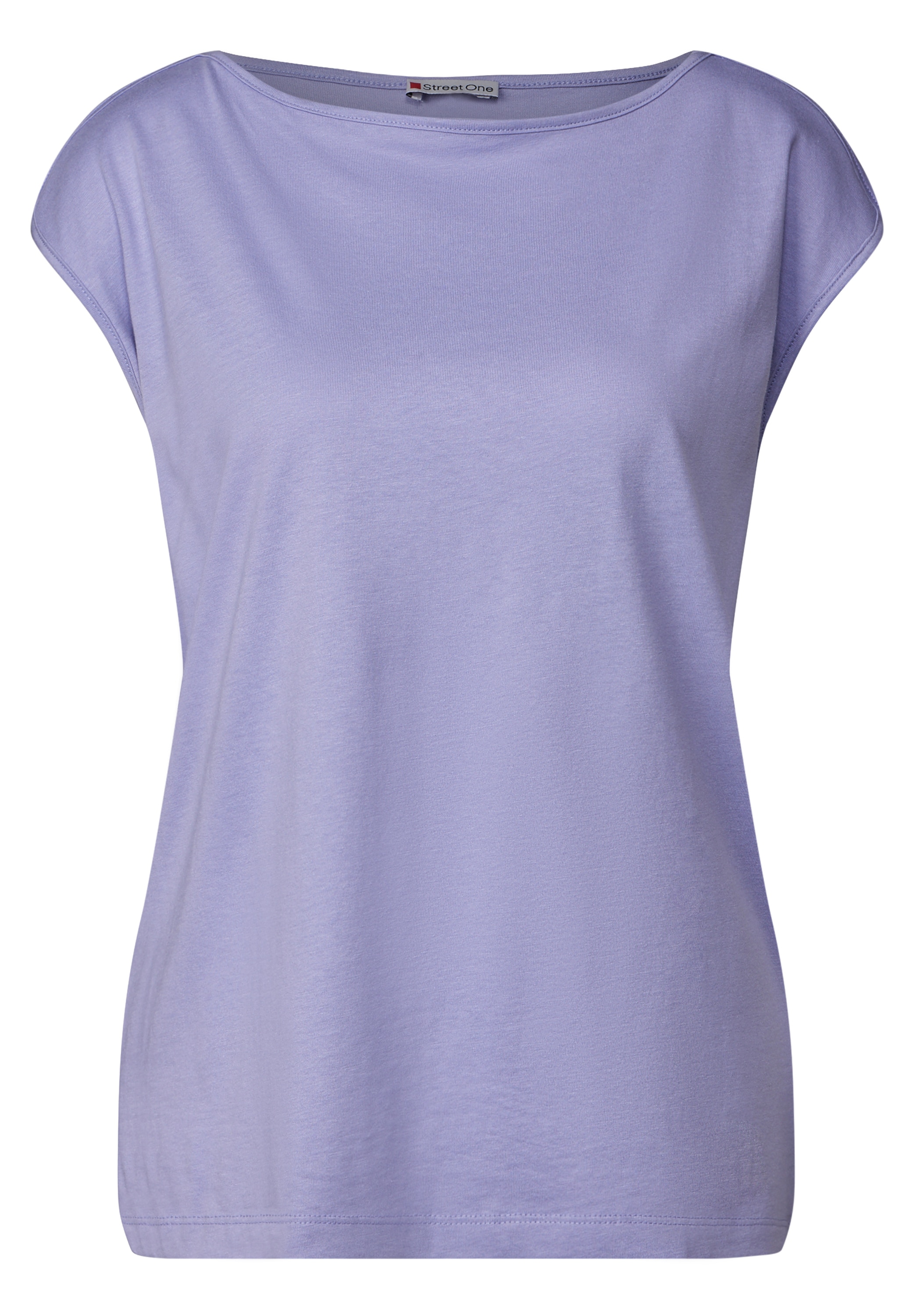 STREET ONE T-Shirt, mit U-Boot-Ausschnitt