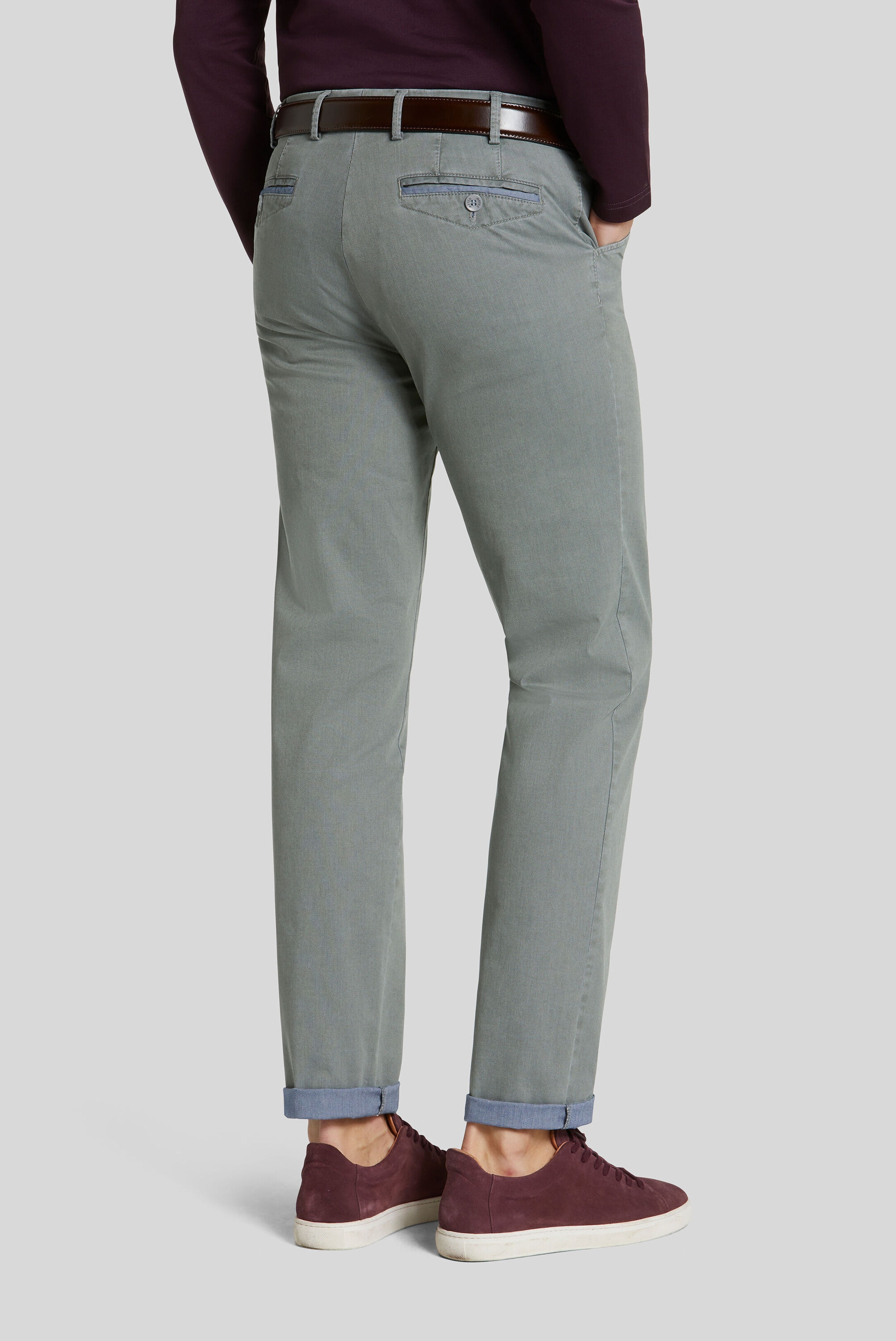 MEYER Stoffhose »Chicago«  Two-Tone-Super-Stretch