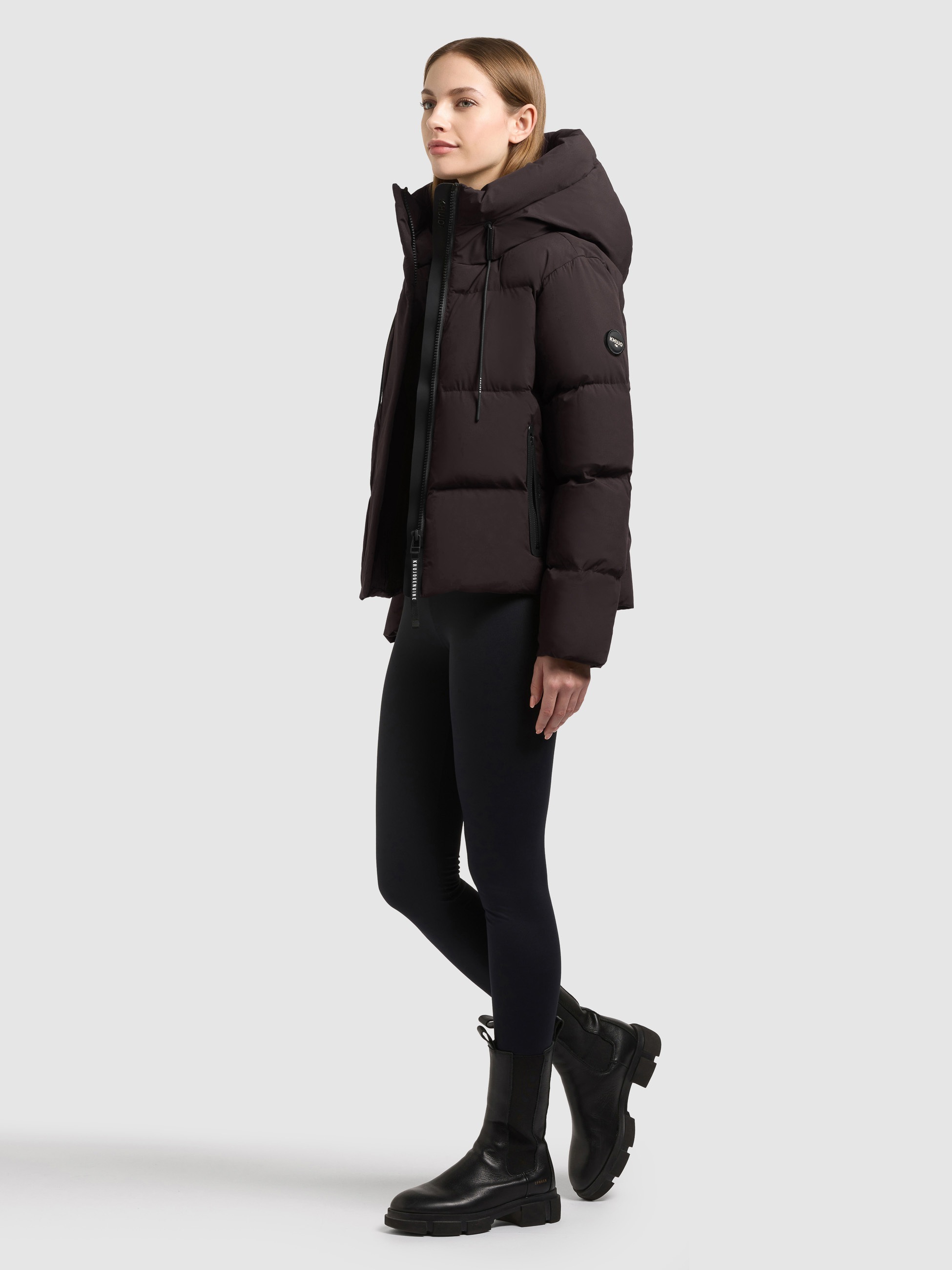 khujo Steppjacke »ENITS2 MATT« mit Kapuze
