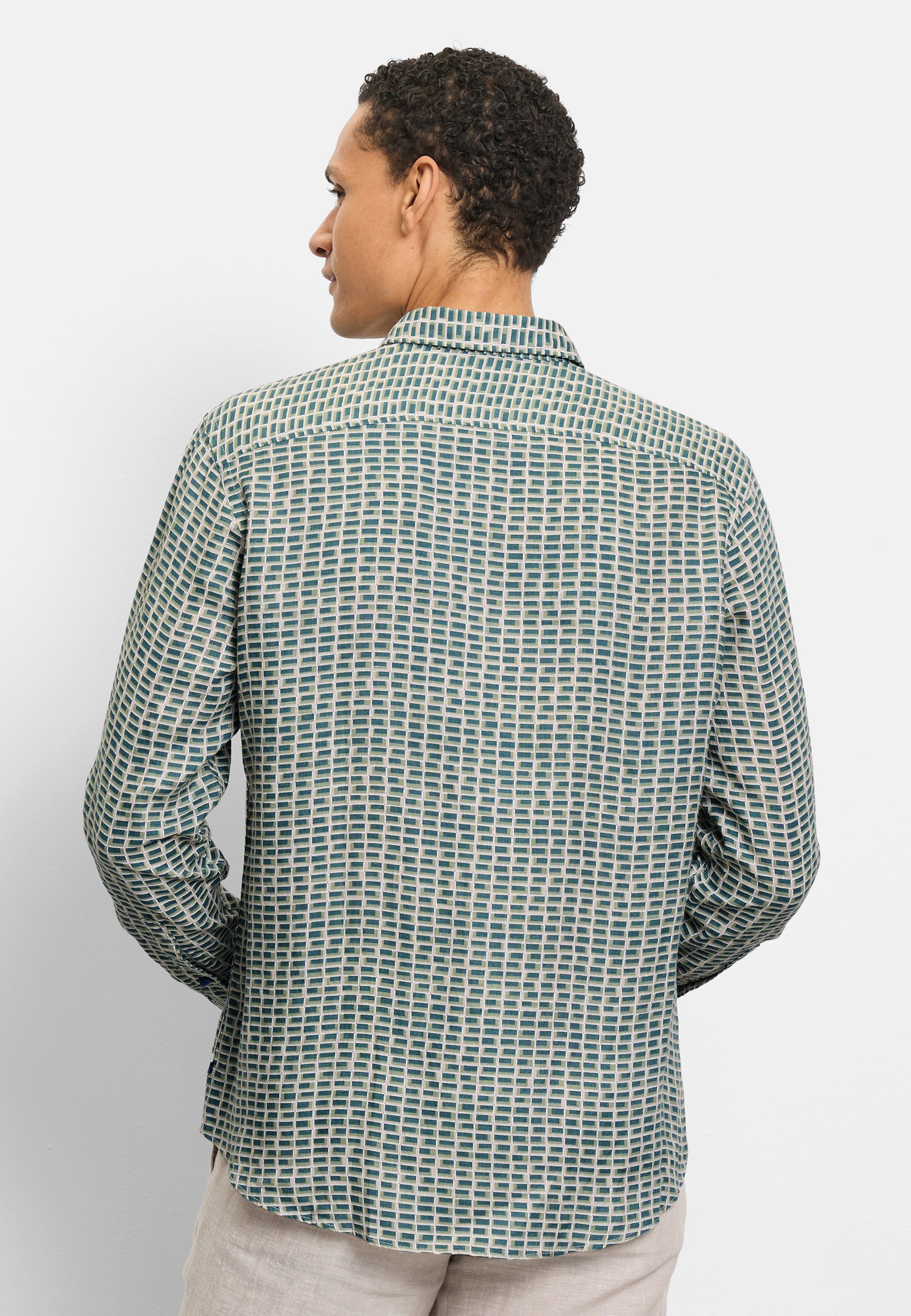 OLYMP Langarmhemd »OLYMP Casual, regular fit, Kent«