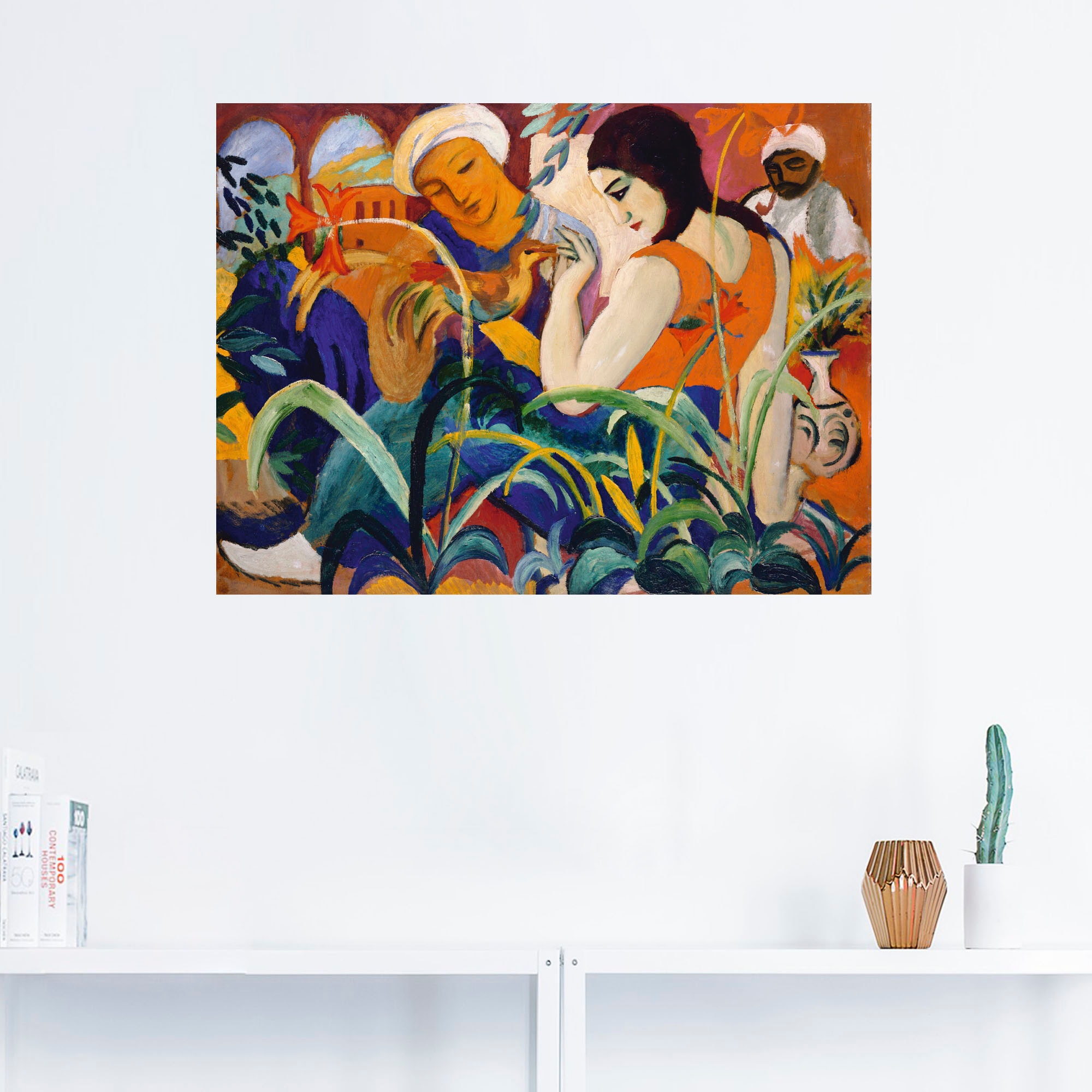 Gruppen als BAUR Poster & | St.), »Orientalische Frauen. (1 versch. Wandbild Wandaufkleber kaufen oder Artland 1912«, in Familien, Größen Leinwandbild,