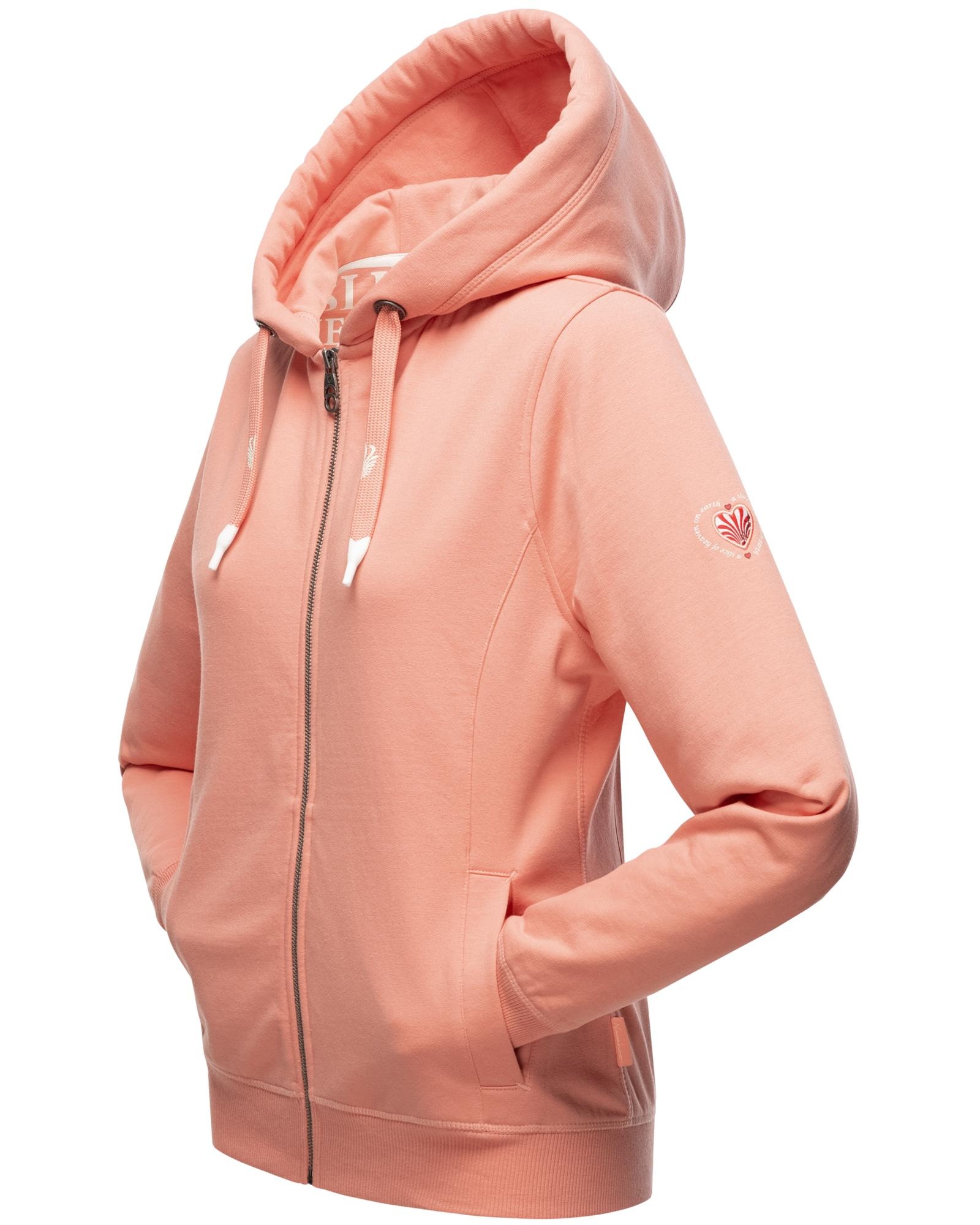 Kapuzensweatshirt »Engelshaar«, sportlicher Zip-Hoodie mit dicken Tunnelzugkordeln