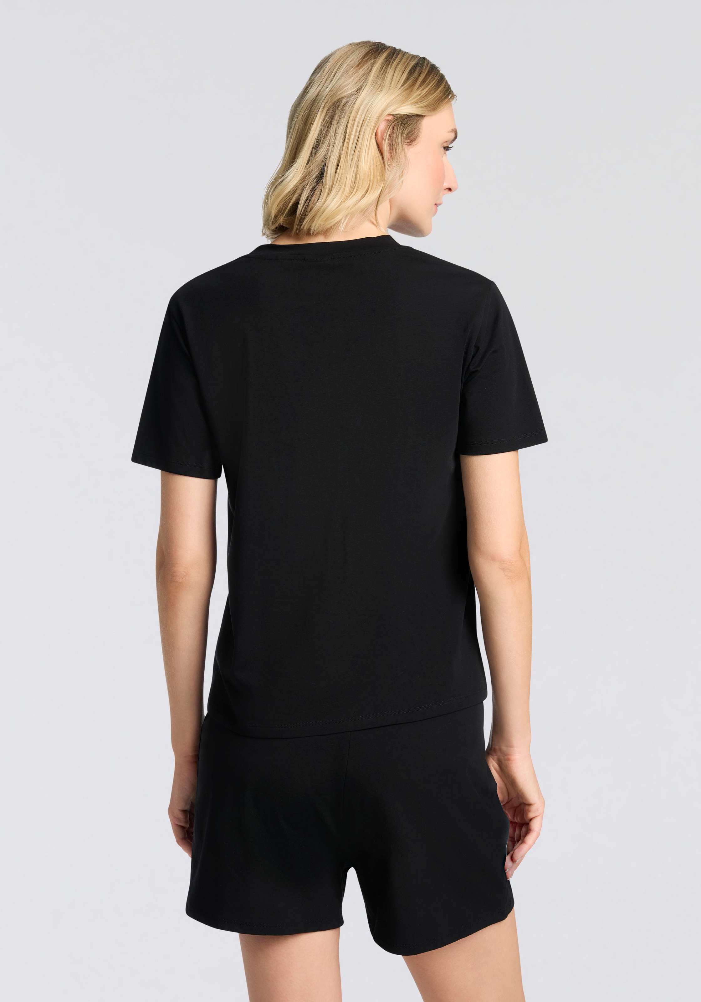 HUGO Underwear T-Shirt, mit rundem Ausschnitt, regular fit, toniges Markenl günstig online kaufen
