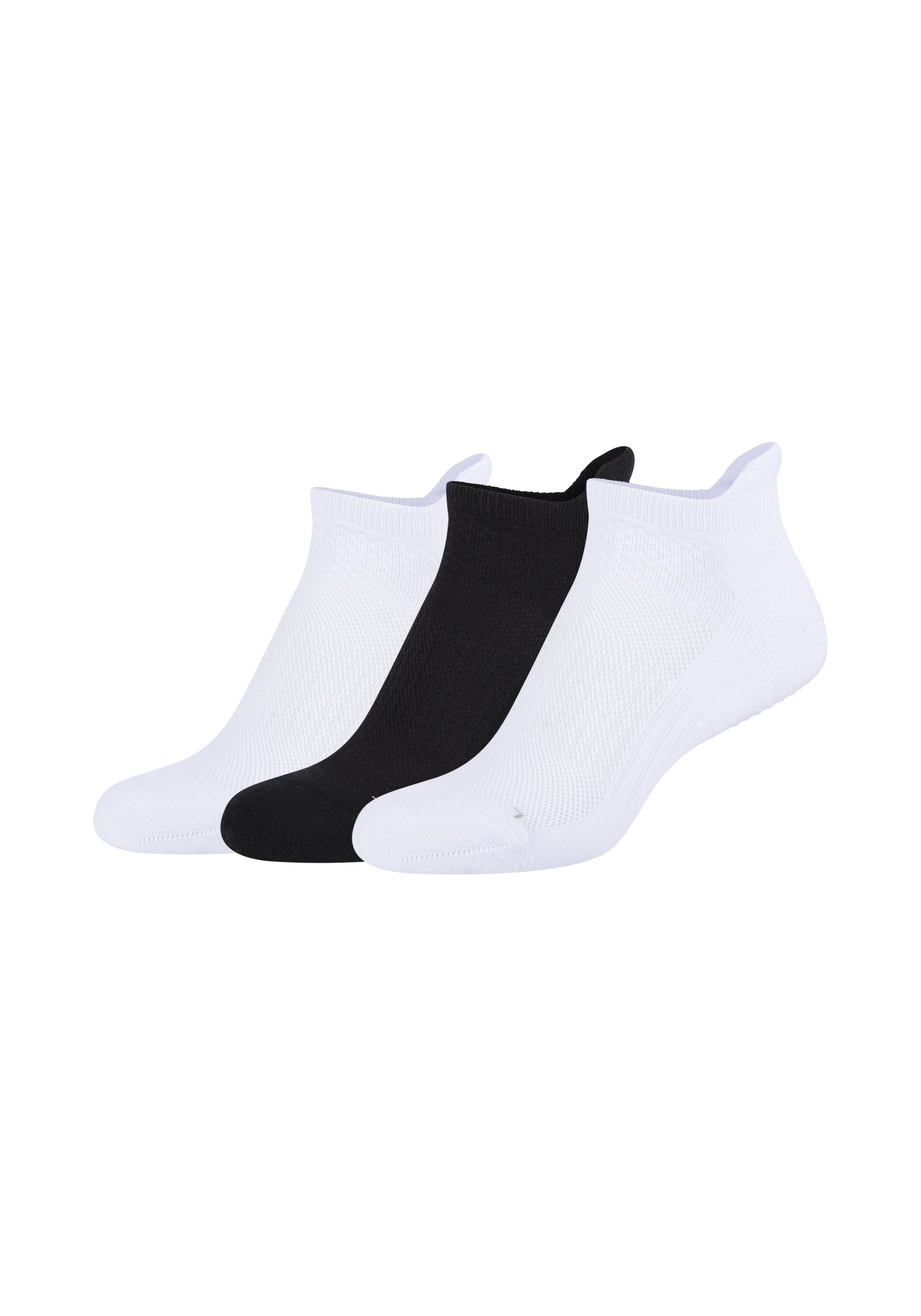 Camano Kurzsocken "function", (3 Paar), mit verstärkter Ferse günstig online kaufen