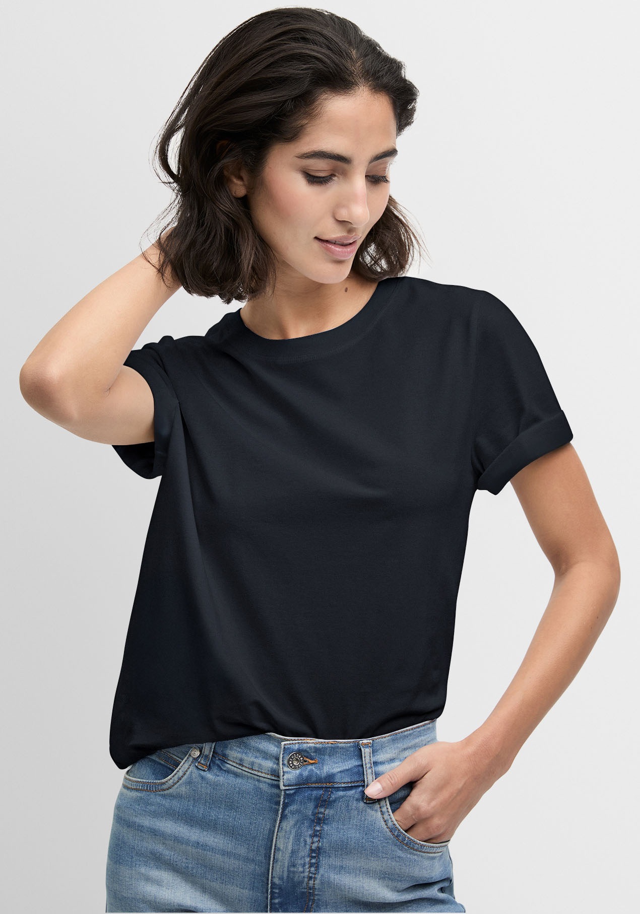 Cinque T-Shirt "CITANA", mit Rundhalsausschnitt günstig online kaufen