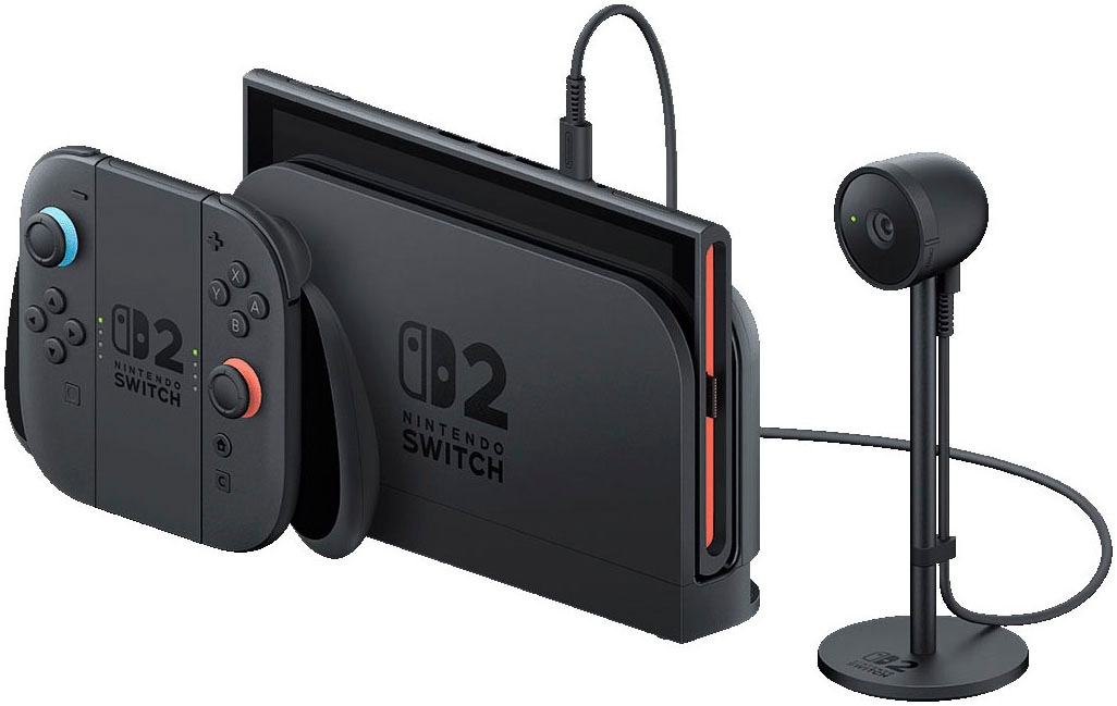 Nintendo Switch 2 Spielekonsole »Switch 2 (Mario Kart World Bundle) + Mario Party Jamboree + Kamera«