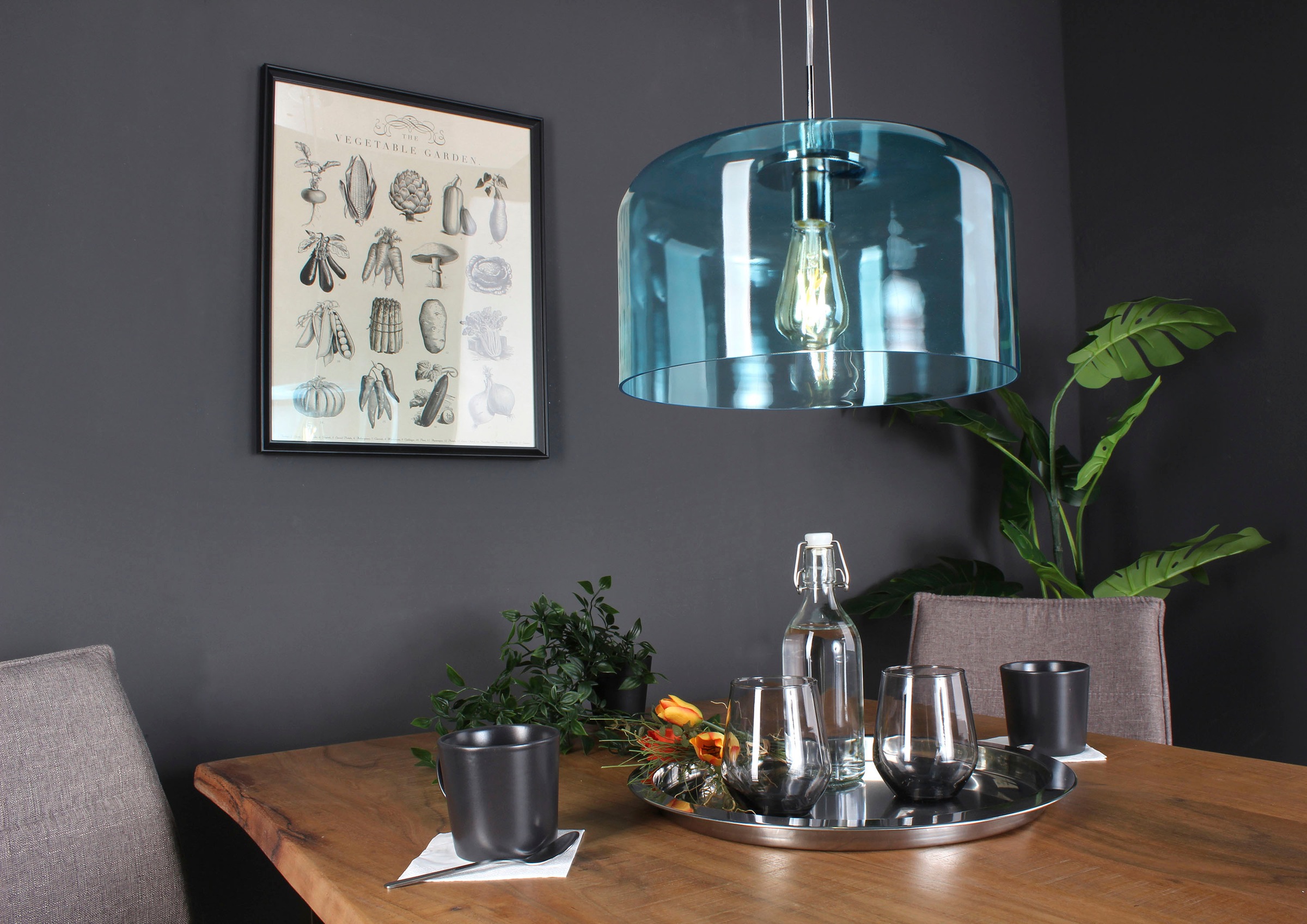ECO-LIGHT Pendelleuchte »Gibus«, Leuchtmittel E27 | ohne Leuchtmittel