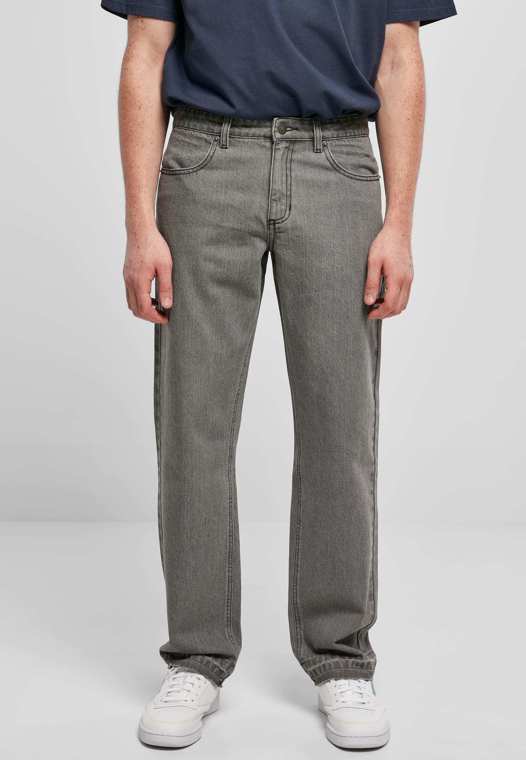 URBAN CLASSICS Bequeme Jeans »Urban Classics Herren Open Edge Loose Fit Jeans«, (1 tlg.)