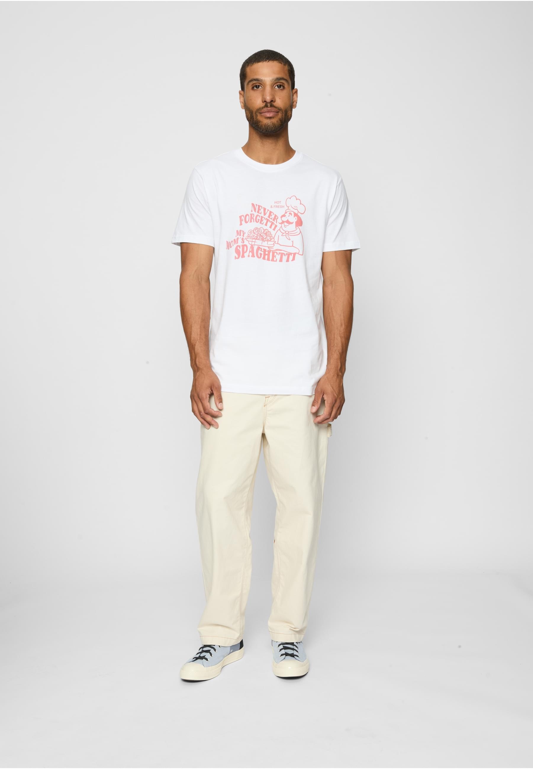MisterTee T-Shirt »MisterTee Herren Spaghetti Tee«, (1 tlg.)