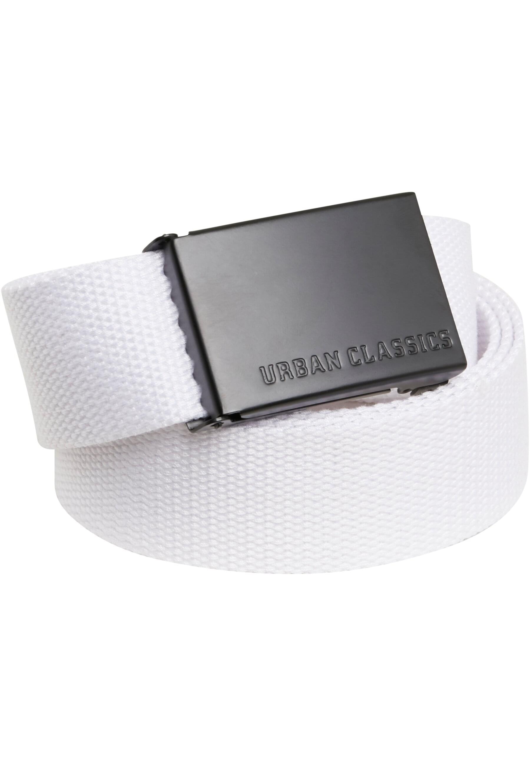 URBAN CLASSICS Hüftgürtel "Urban Classics Unisex Canvas Belt"