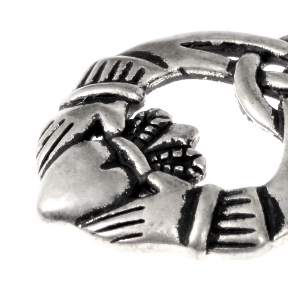 Adelia´s Amulett »Keltischer Anhänger / Amulett Claddagh Anhänger«, World of the Vikings