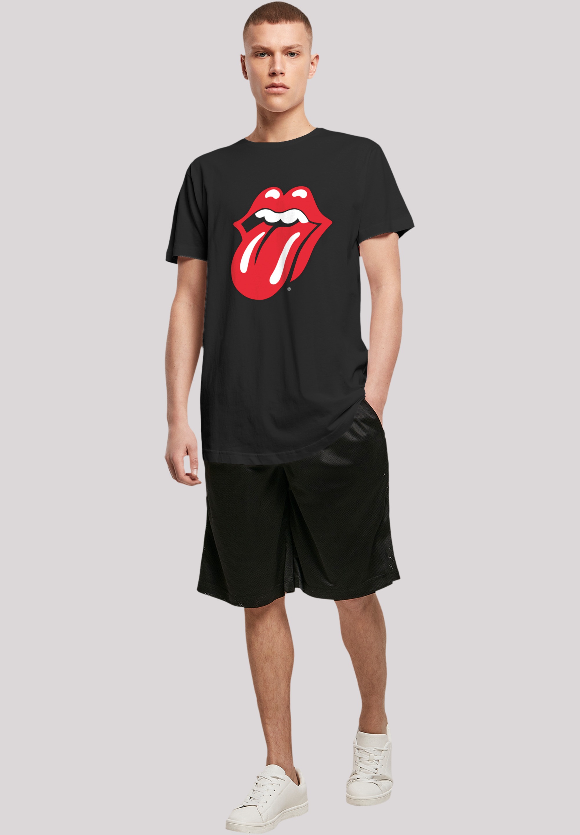 F4NT4STIC T-Shirt »The Rolling Stones Zunge«, Premium Qualität