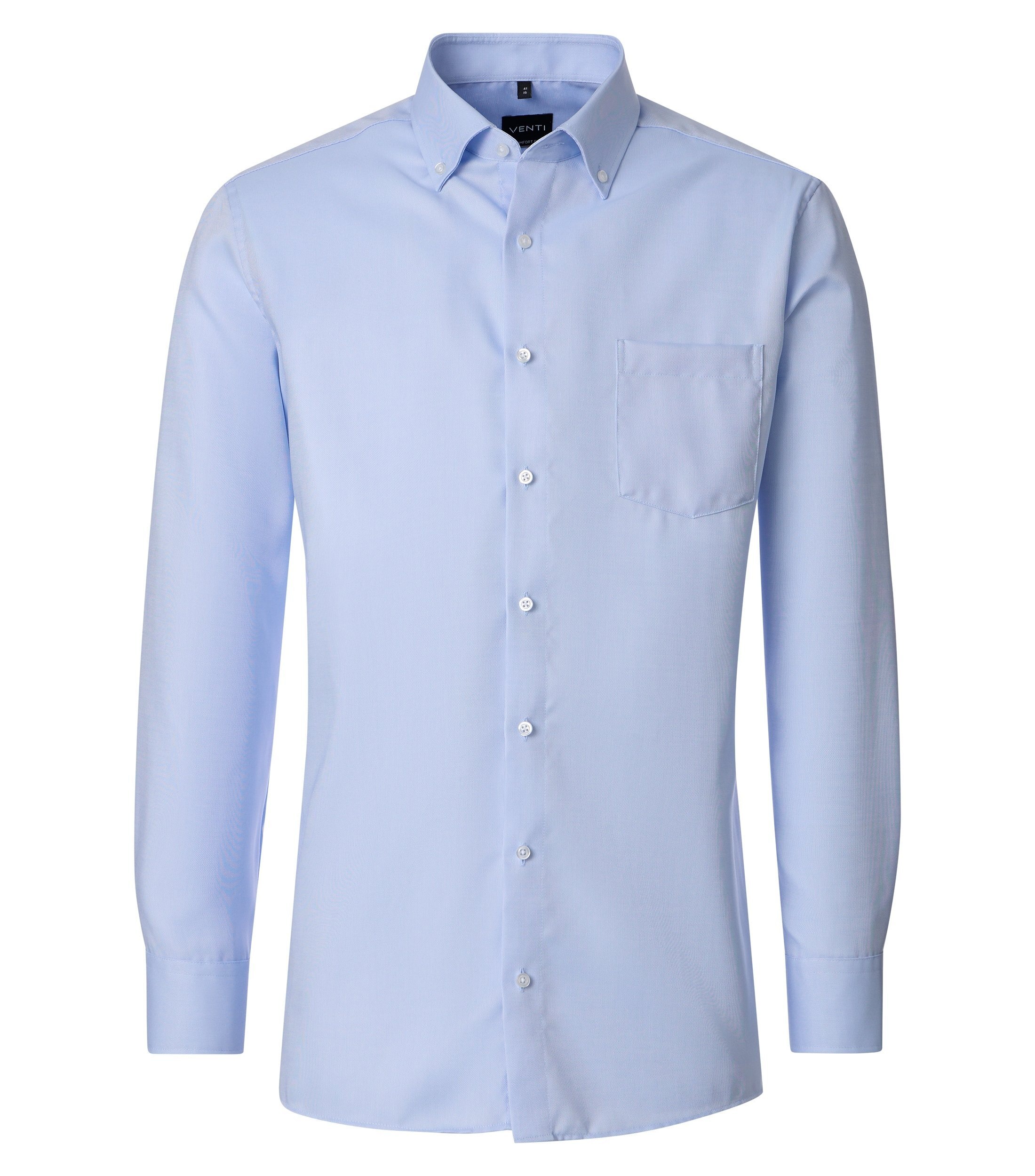 VENTI Business Shirt Men's Light Blue 41 5