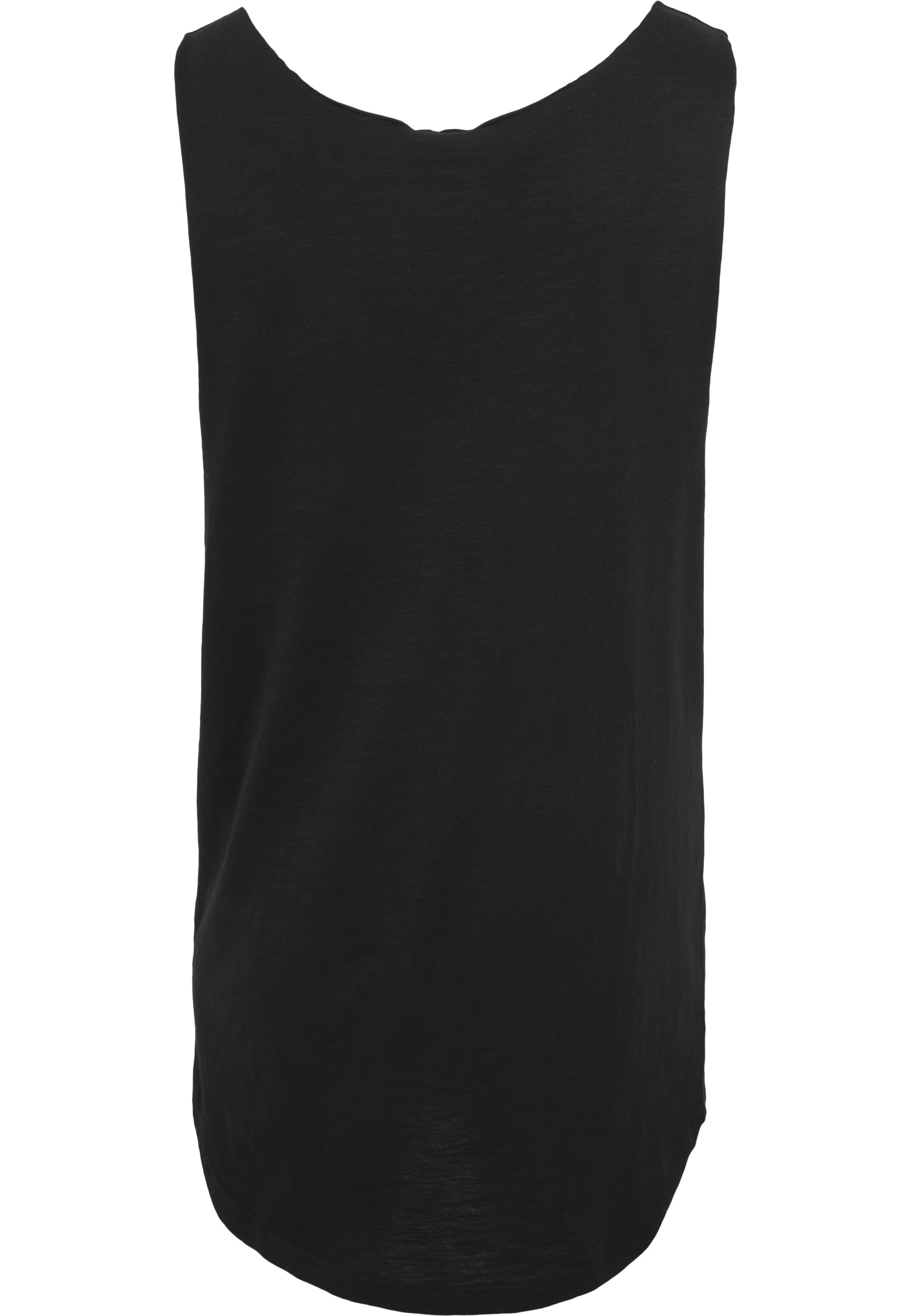 URBAN CLASSICS Tanktop »Urban Classics Herren Long Shaped Open Edge Loose Tank« 1 Stk.