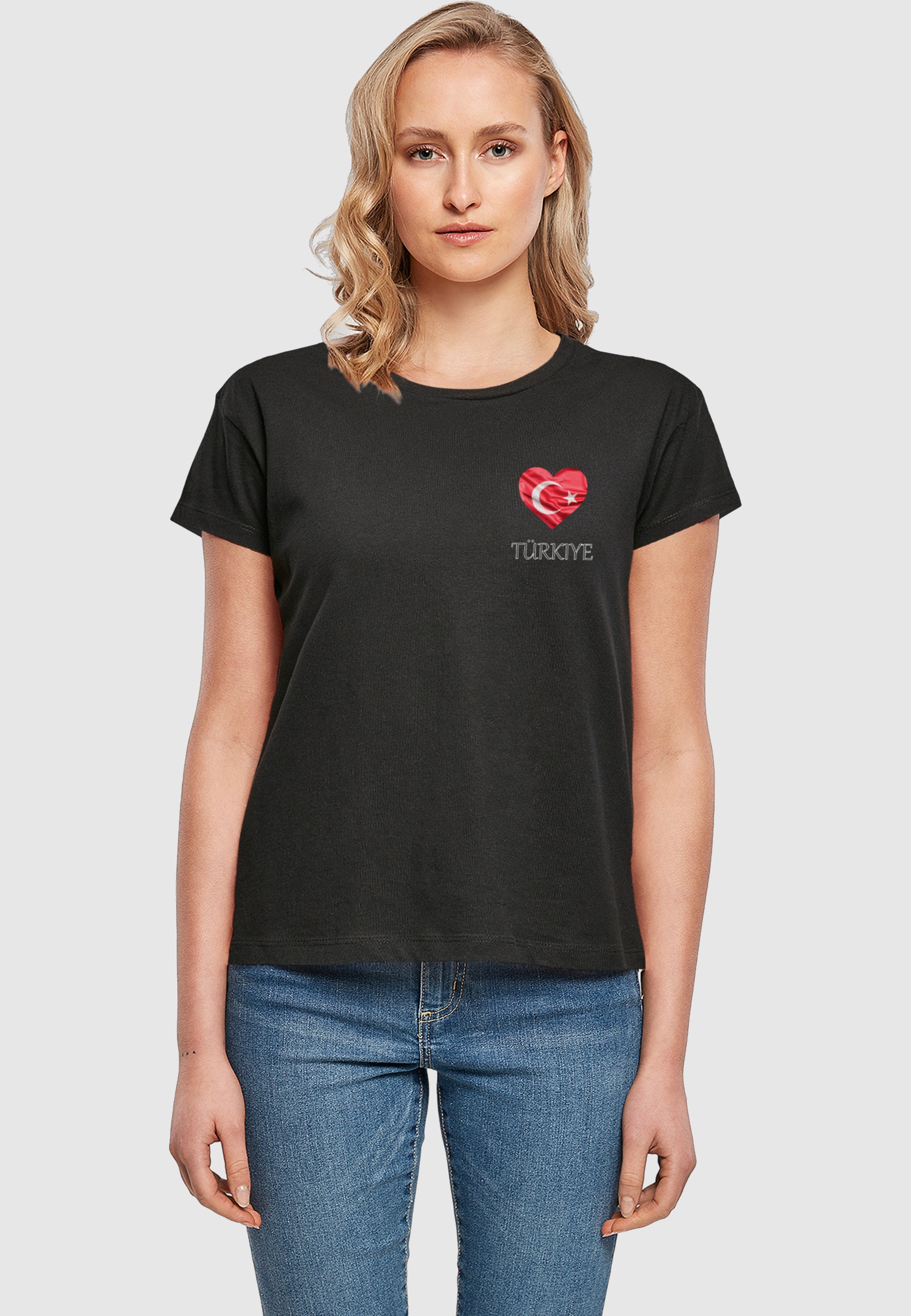 Merchcode T-Shirt »Merchcode Turkey with Ladies Everyday Tee« 1 Stk.