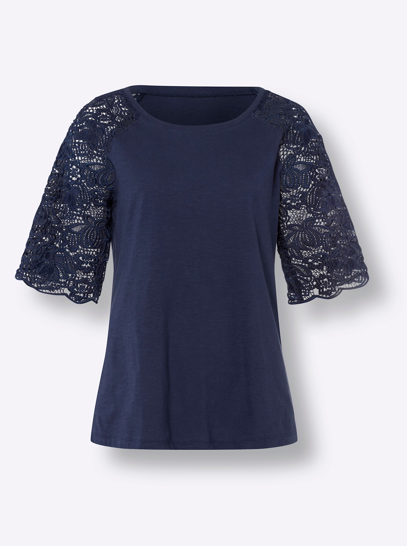 heine Spitzenshirt »Shirt«, (1 tlg.)