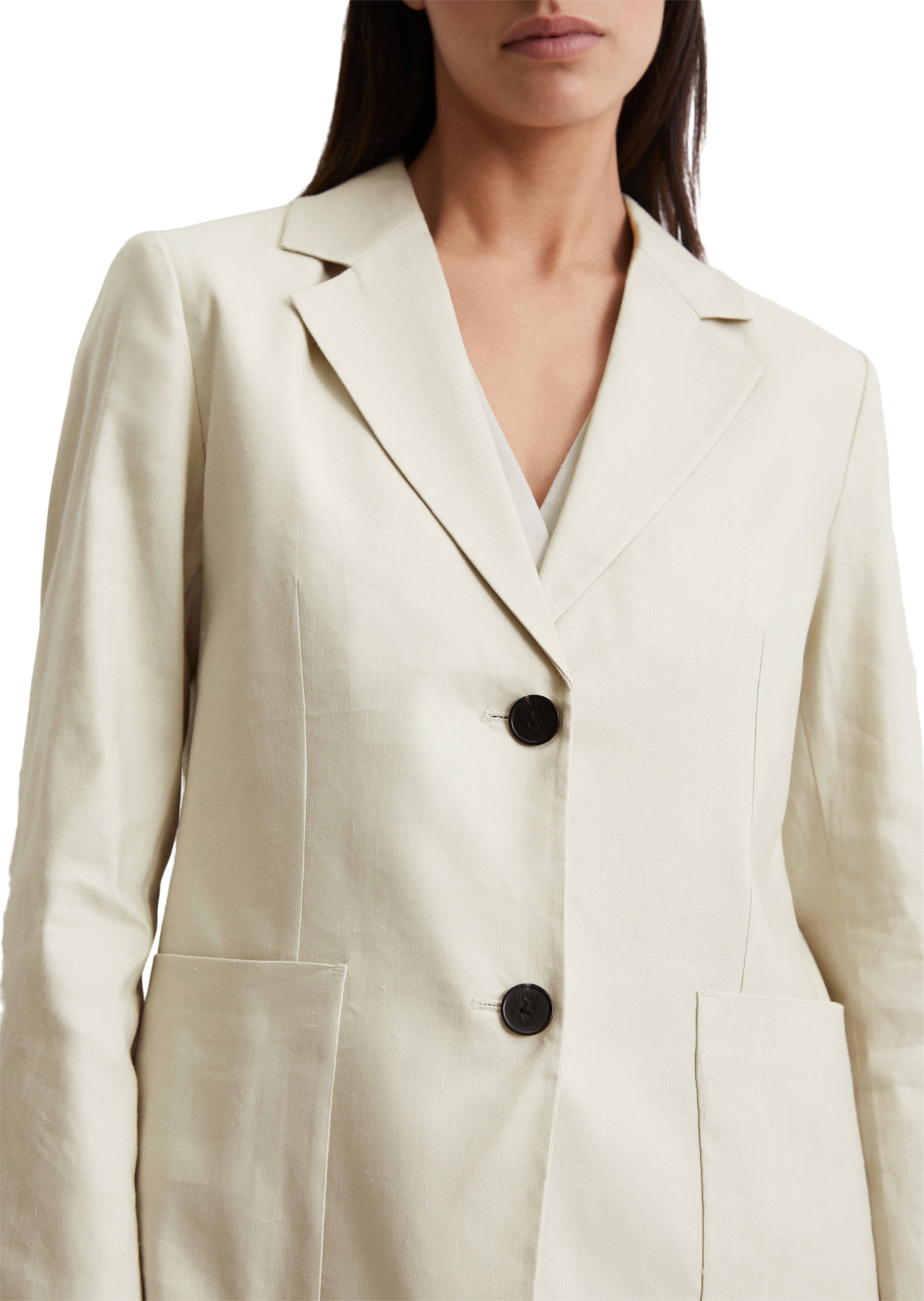 Marc O'Polo Longblazer »aus Leinen-Viskose-Stretch«