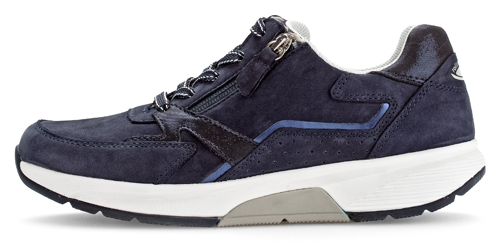 Thumbnail - Gabor Rollingsoft Keilsneaker mit OPTIFIT-Wechselfußbett, Freizeitschuh, Halbschuh, Schnürschuh