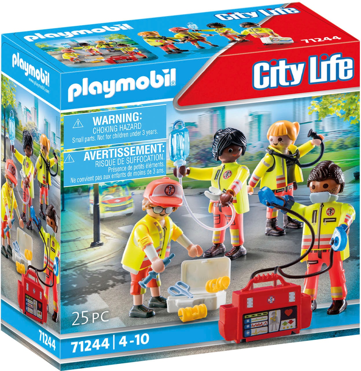 Konstruktions-Spielset »Rettungsteam (71244), City Life«, Made in Europe