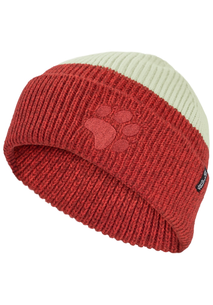 Jack Wolfskin Beanie »PAWLY BEANIE K« Kinderbeanie, warm, Colorblocking-Look