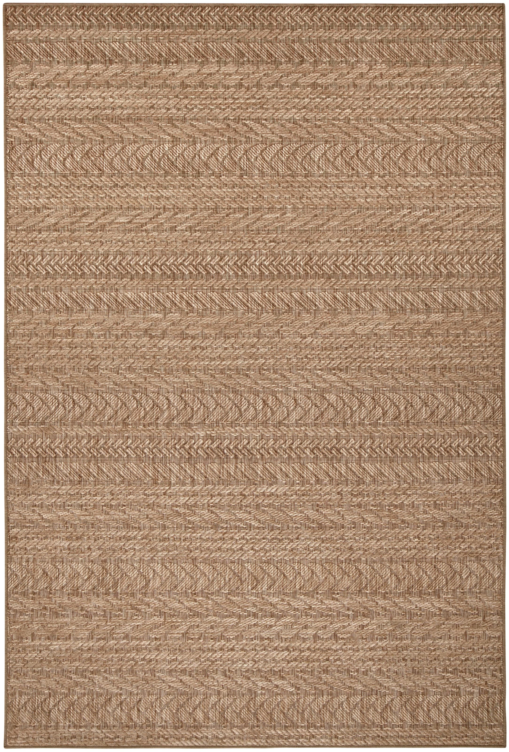 NORTHRUGS Teppich »Granado«, rechteckig, 6 mm Höhe, In- und Outdoor, Sisal Optik, Robust, Pflegeleicht, Flachgewebe