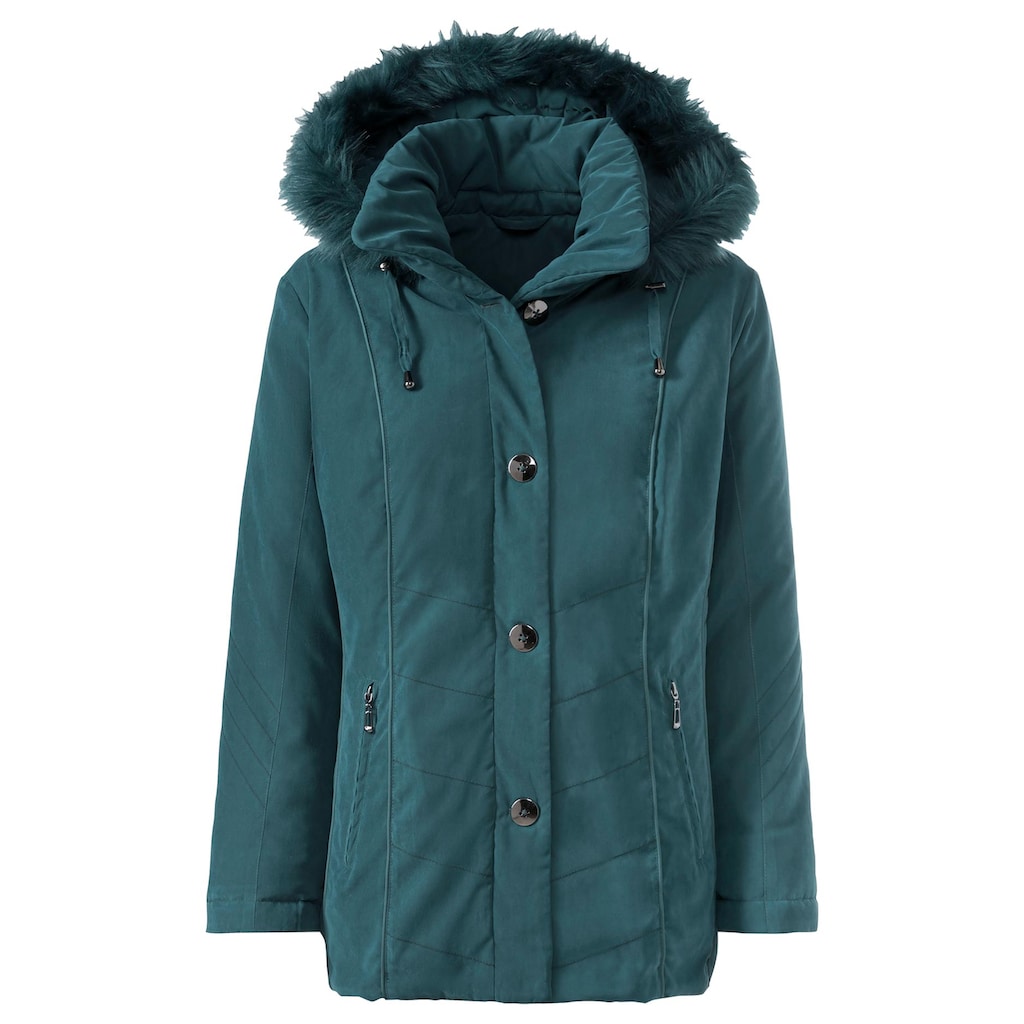 Classic Outdoorjacke, mit Kapuze