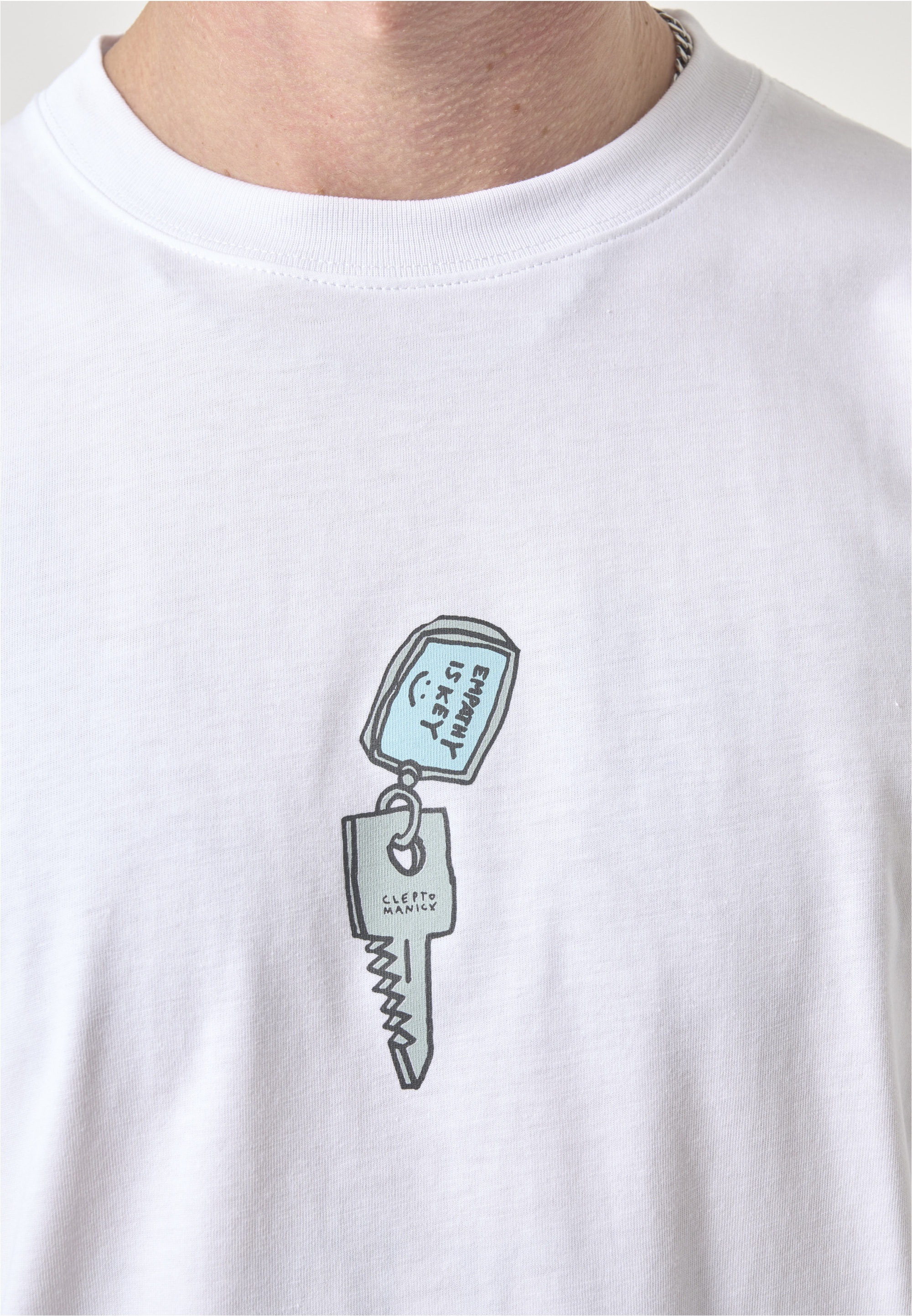 Cleptomanicx T-Shirt »Classic Tee Empathy«, Locker geschnitten