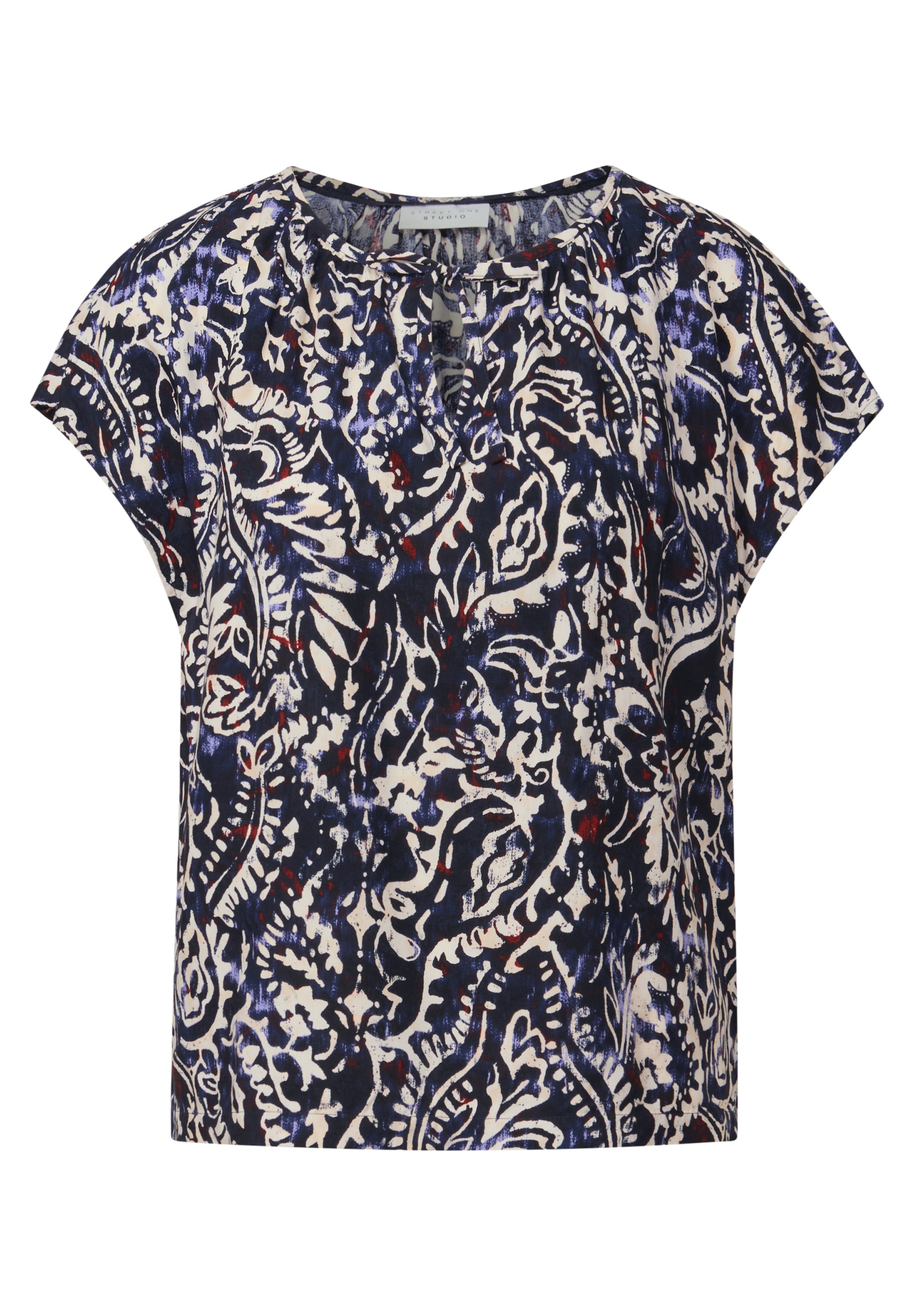 STREET ONE STUDIO Shirtbluse, aus softer Viskose