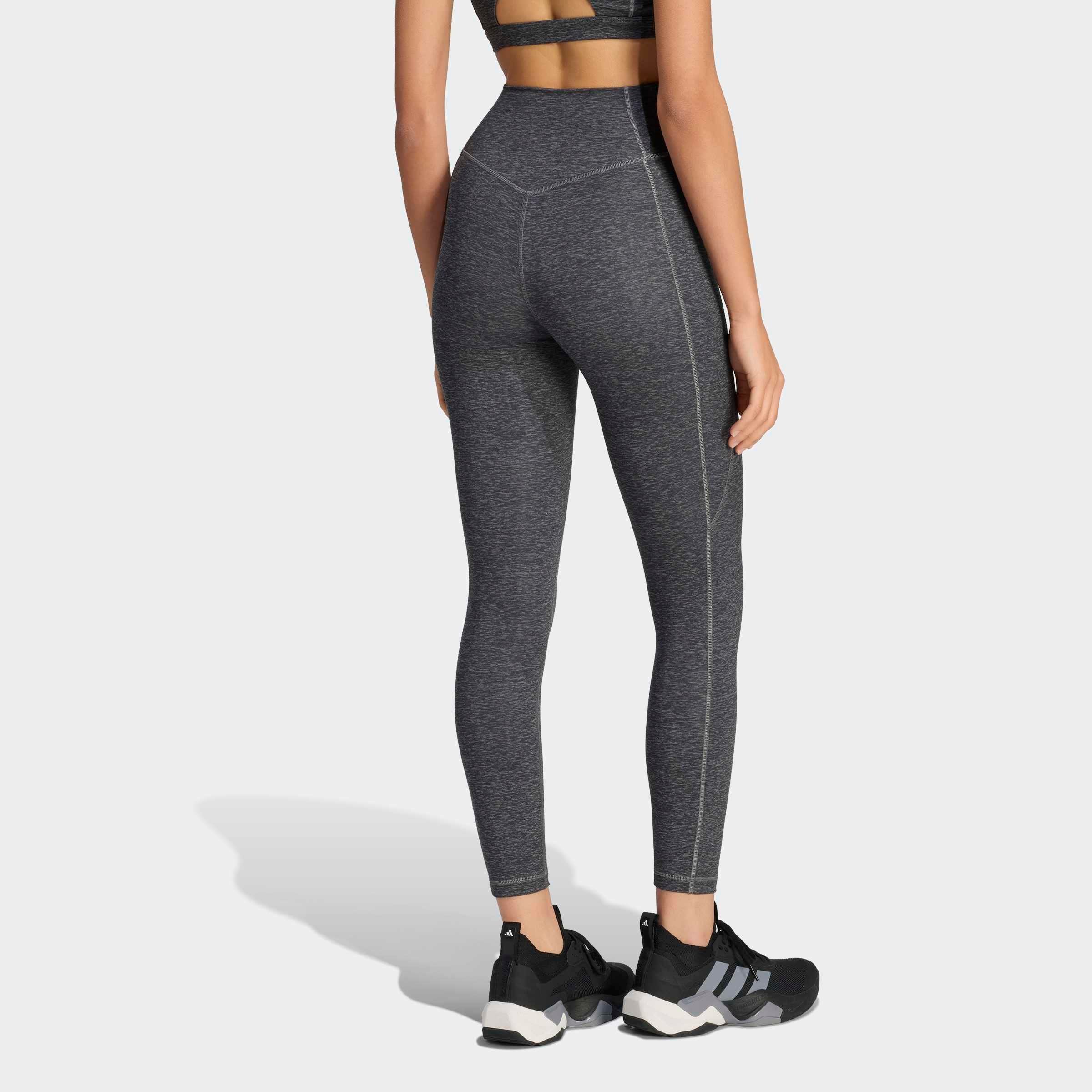 adidas Performance Trainingstights »OPTIME ESSENTIALS WORKOUT HEATHER 7/8-LEGGINGS«
