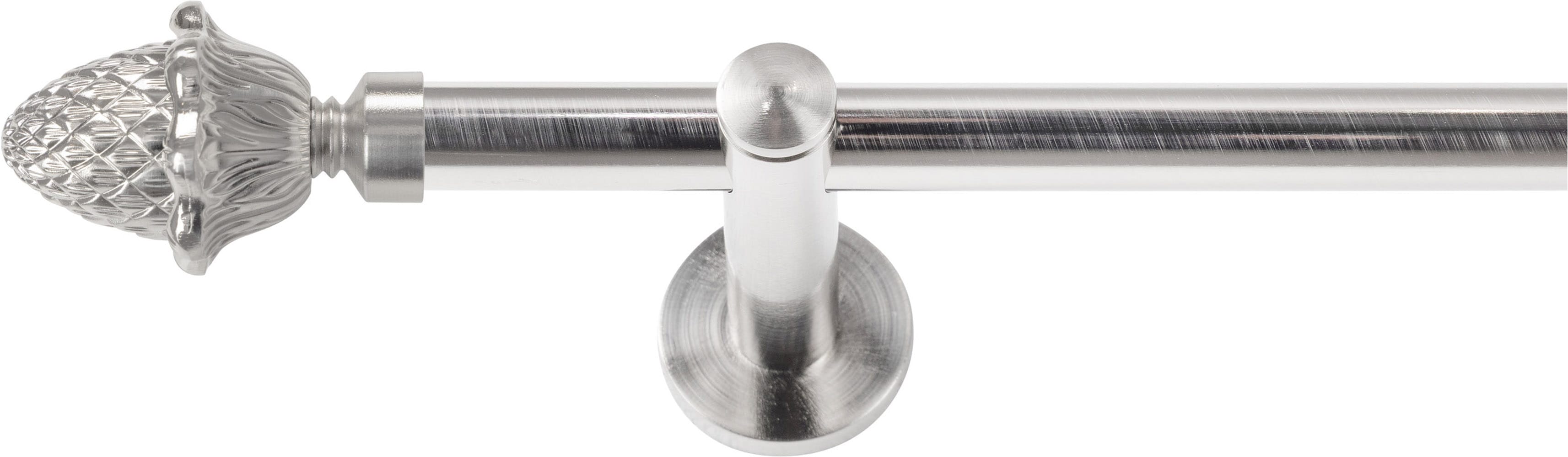 SN DECO GROUP Gardinenstange "Gardinenstange Nantes Ø 19 mm, 1-läufig, Fixmaß, verschraubt" Ø 19 mm Fixmaß;kürzbar