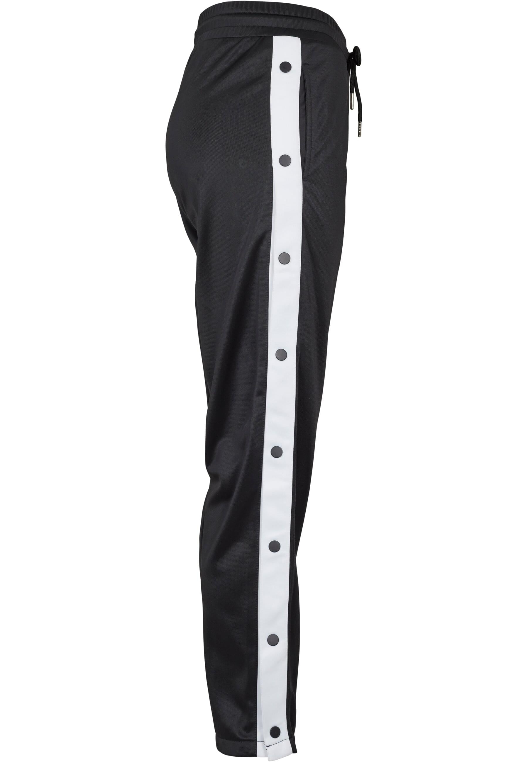 URBAN CLASSICS Stoffhose »Urban Classics Damen Ladies Button Up Track Pants«, (1 tlg.)
