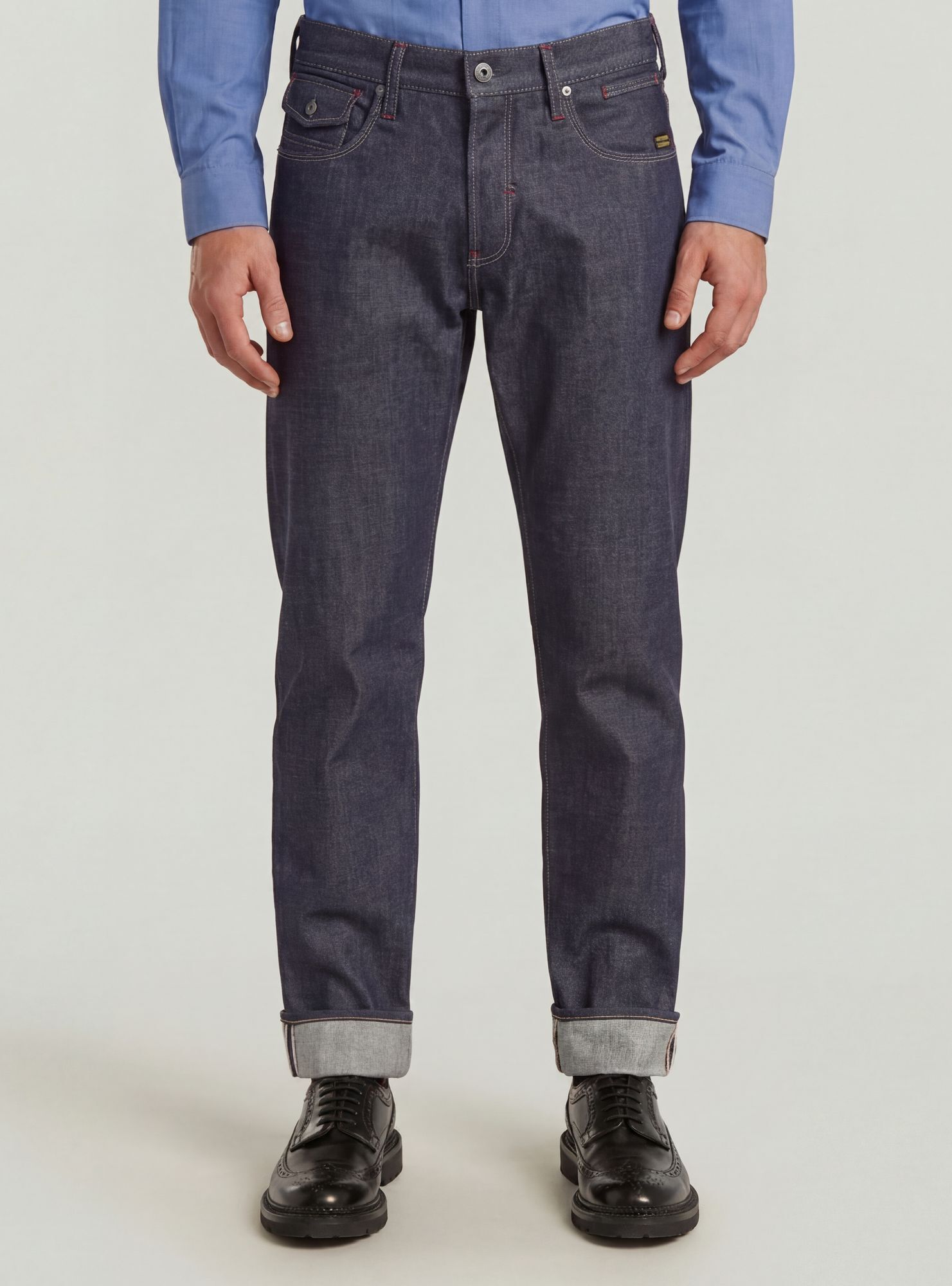 G-STAR 5-Pocket-Jeans "Morry FWD Regular Tapered Selvedge Jeans"
