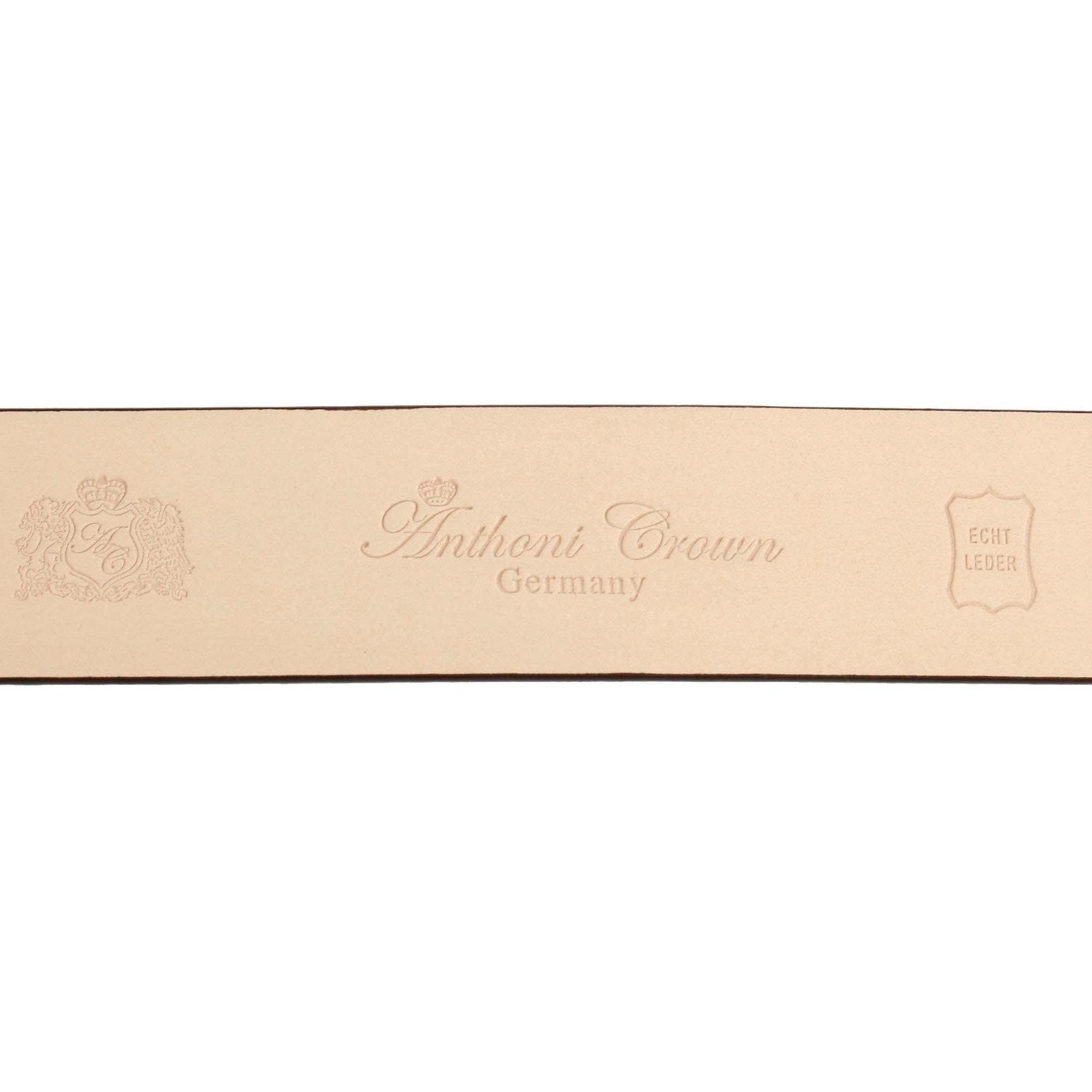 Anthoni Crown Ledergürtel, Glatter Gürtel mit Schließe im Flecht-Design  online kaufen | BAUR