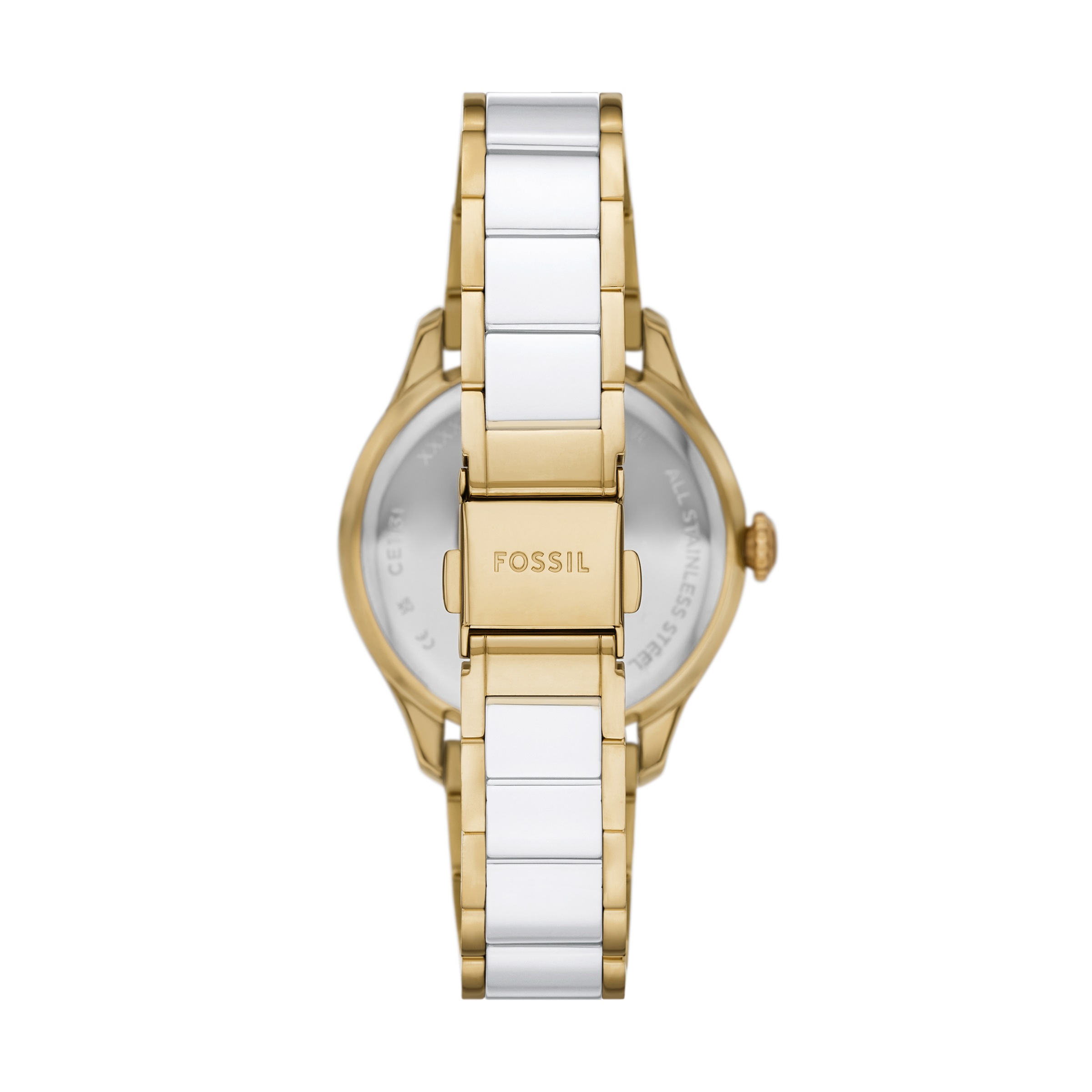 Fossil Quarzuhr »GILMORE«, Armbanduhr, Damenuhr, analog, Tag