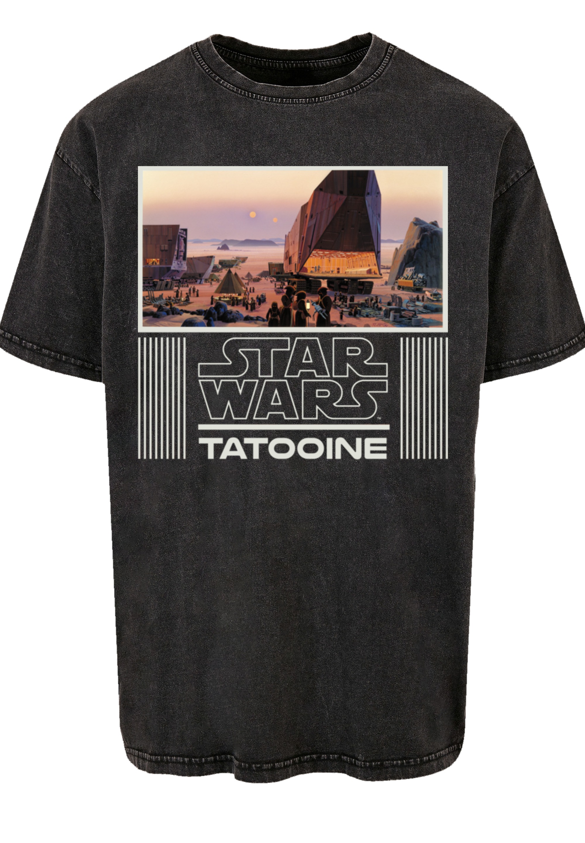 F4NT4STIC T-Shirt "Star Wars Tatooine Panorma", Premium Qualität, Star Wars günstig online kaufen