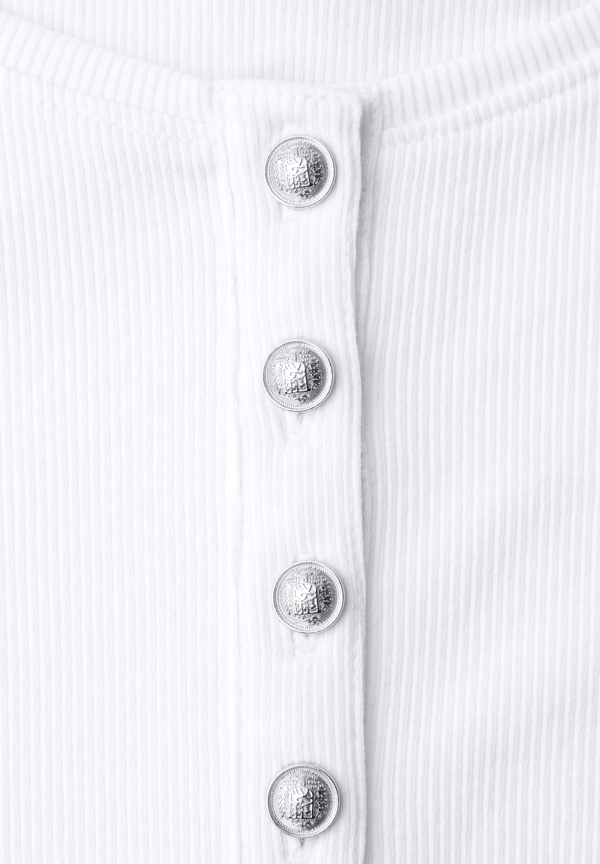 STREET ONE STUDIO T-Shirt aus Baumwolle mit Stretchante