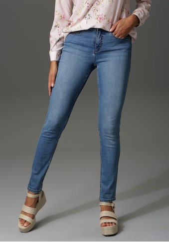 Aniston CASUAL Slim-fit-Jeans, regular Waist kaufen