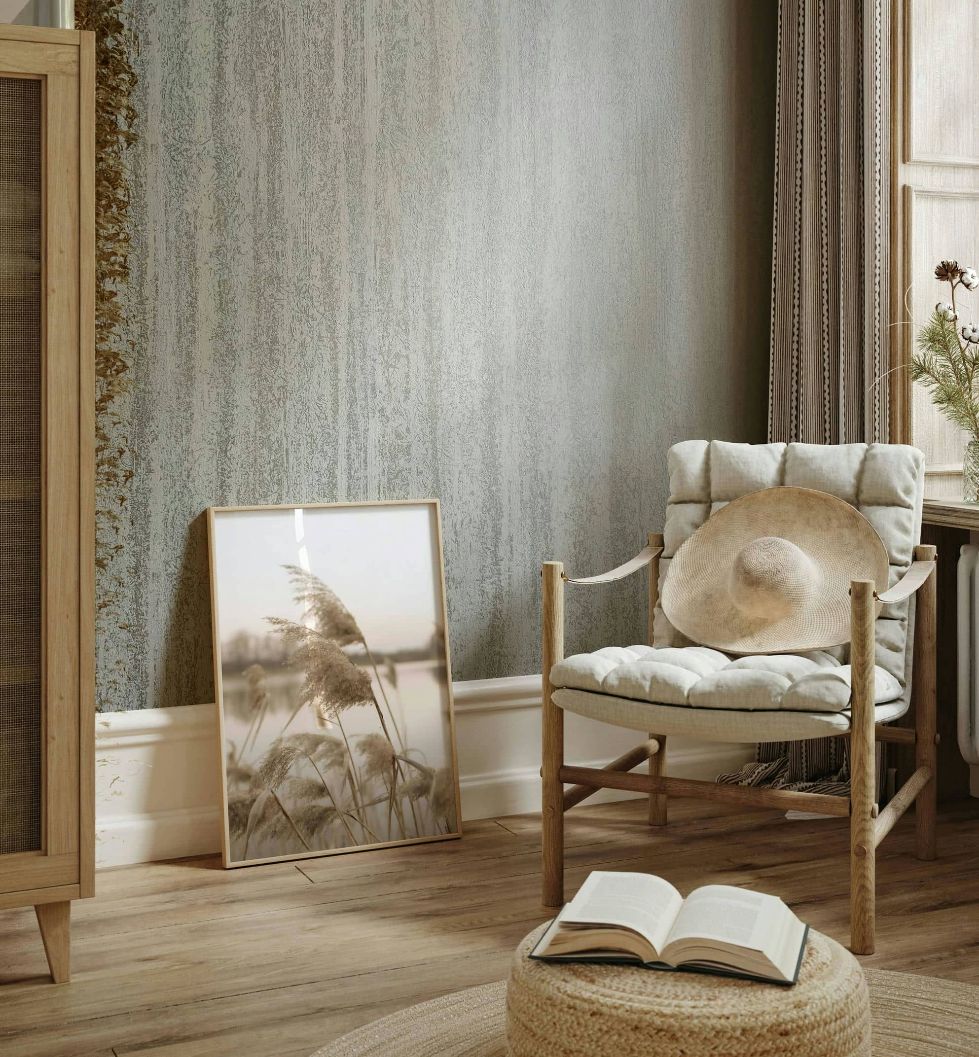 Marburg Vliestapete "Lustrous Luxe" glänzend moderne Tapete für Wohnzimmer Schlafzimmer Küche