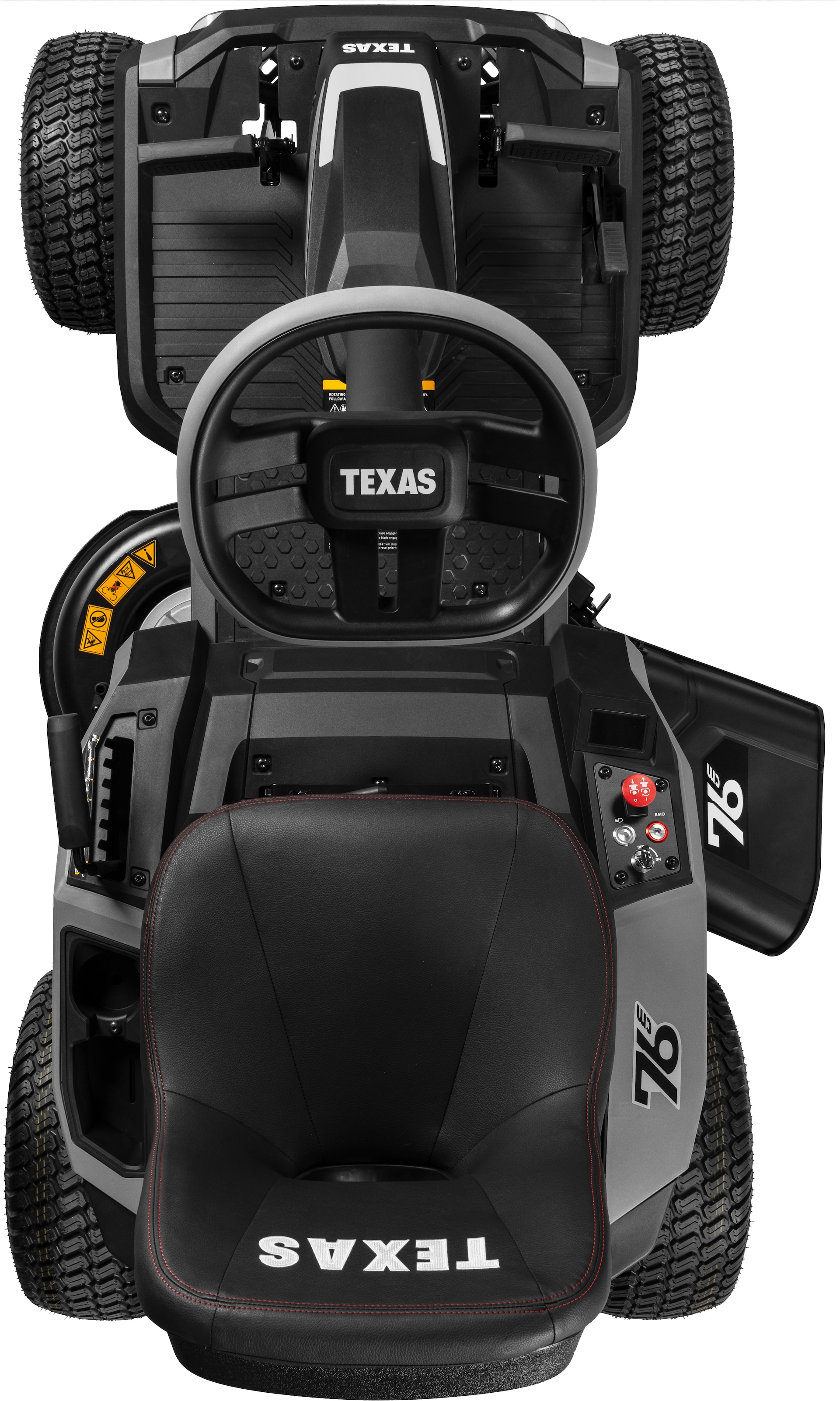 Texas Akku-Rasentraktor »Epsilon R7600Li« 72 V Akku, 7 Schnitthöhen