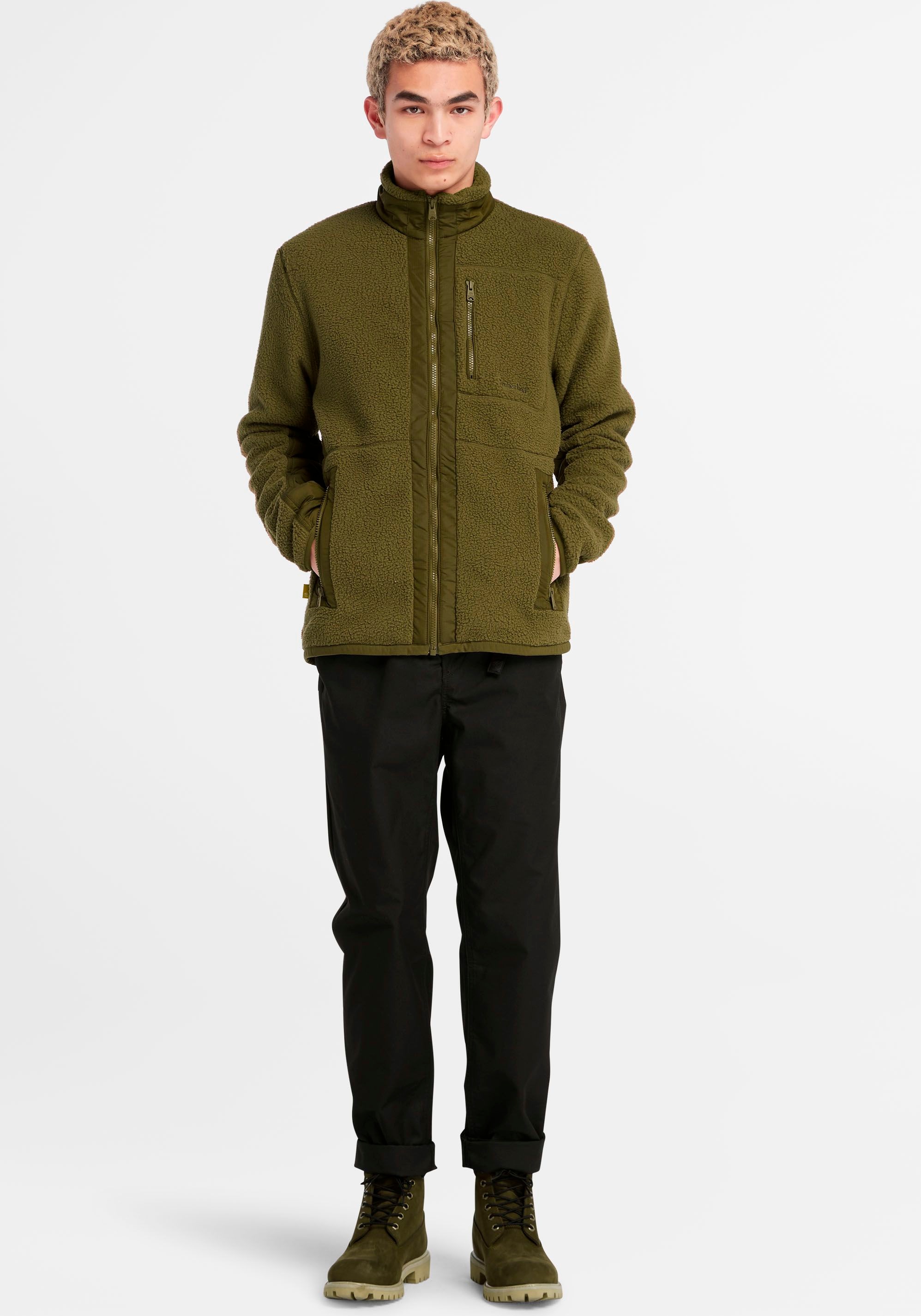 Timberland Sweatshirt »Mix Media Sherpa FZ Fleece«