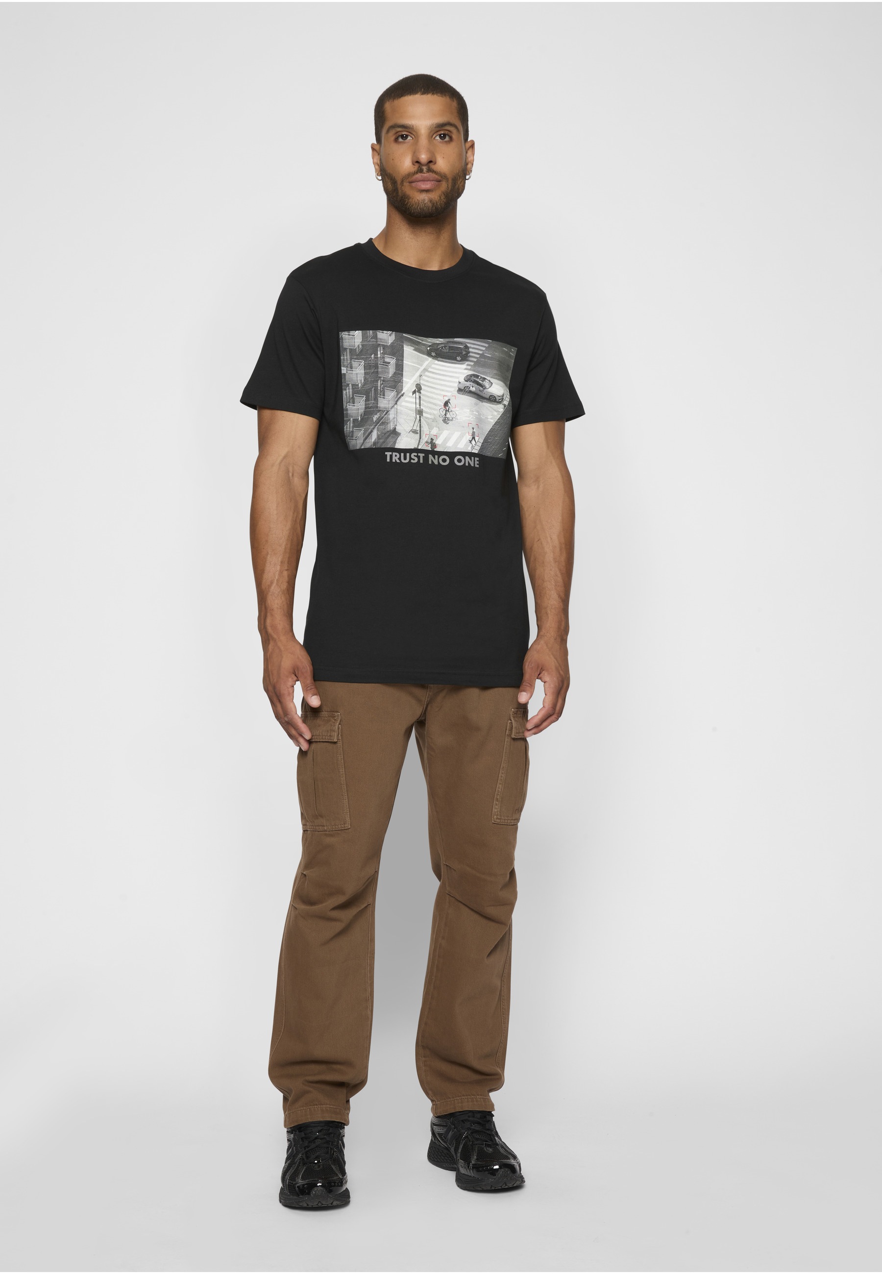 MisterTee T-Shirt »MisterTee Herren Trust no one Tee« 1 Stk.
