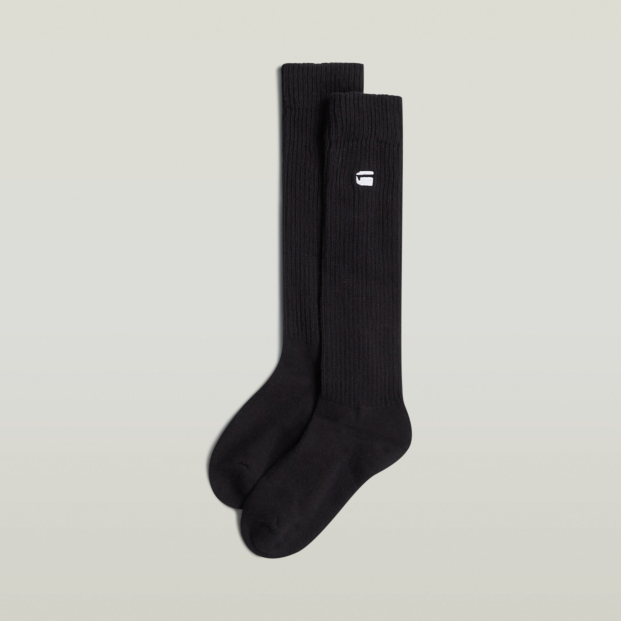 G-STAR Langsocken »MYSTIC, SLOUCHY SOCKS« Packung, 3 Paar tlg. mit Logostickerei