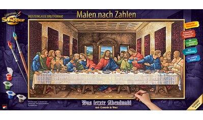 Schipper Malen nach Zahlen »Meisterklasse Breitformat - Das letzte Abendmahl«, Made in... kaufen