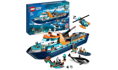 Konstruktionsspielsteine »Arktis-Forschungsschiff (60368), LEGO® City«, (815 St.)